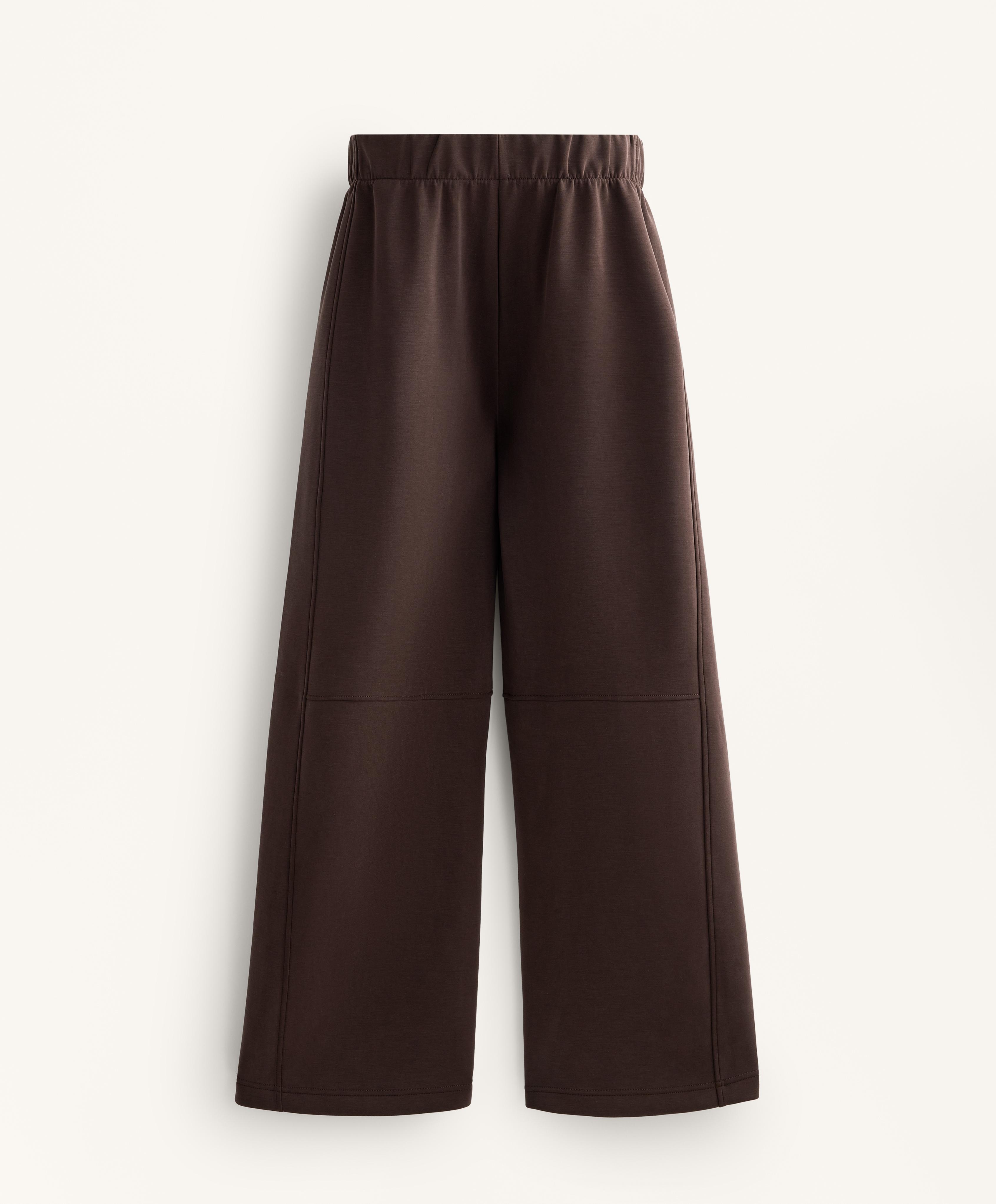 Straight-leg trousers with brushed modal 10 Straight-leg trousers with brushed modal