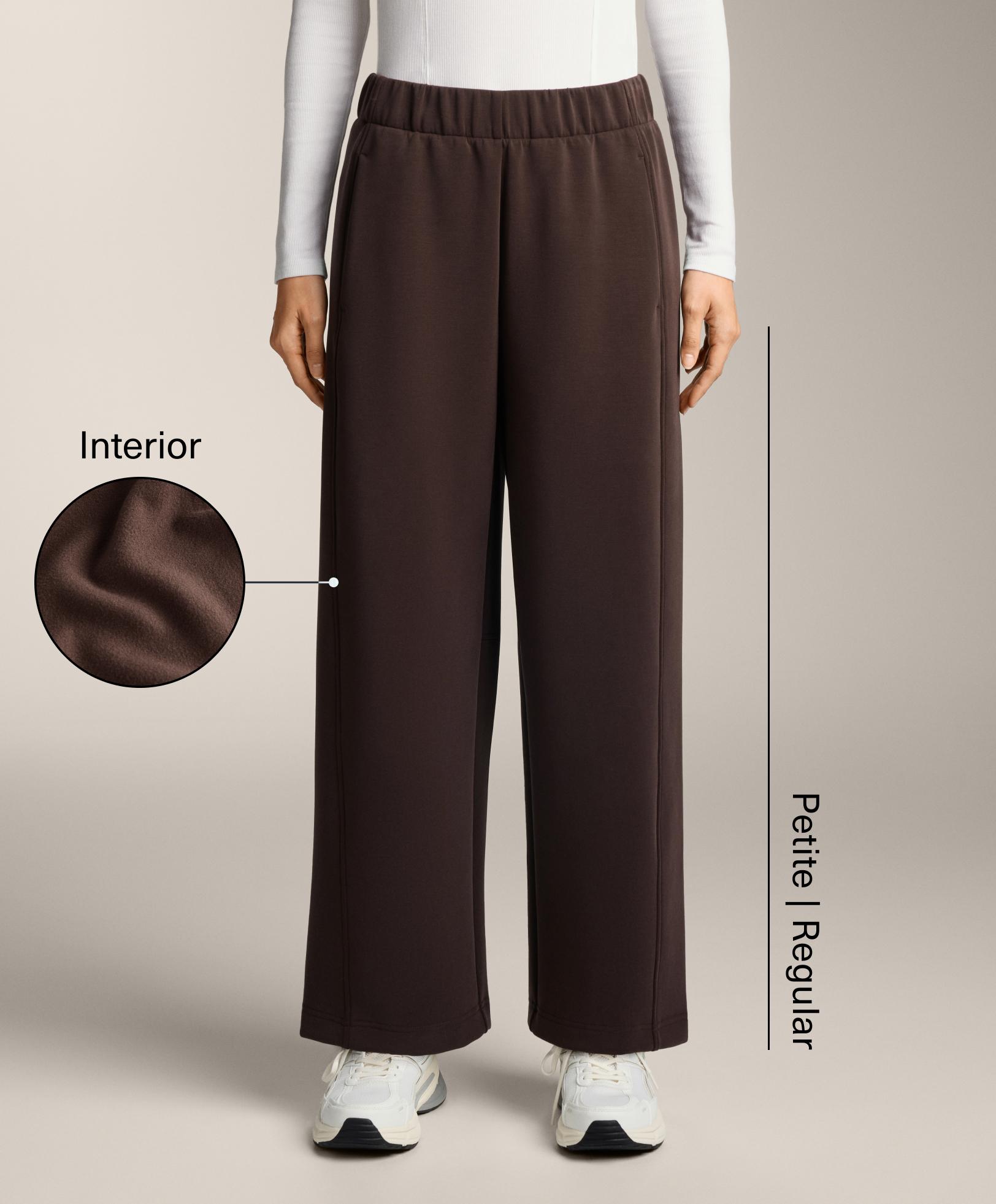 Straight-leg trousers with brushed modal 6 Straight-leg trousers with brushed modal