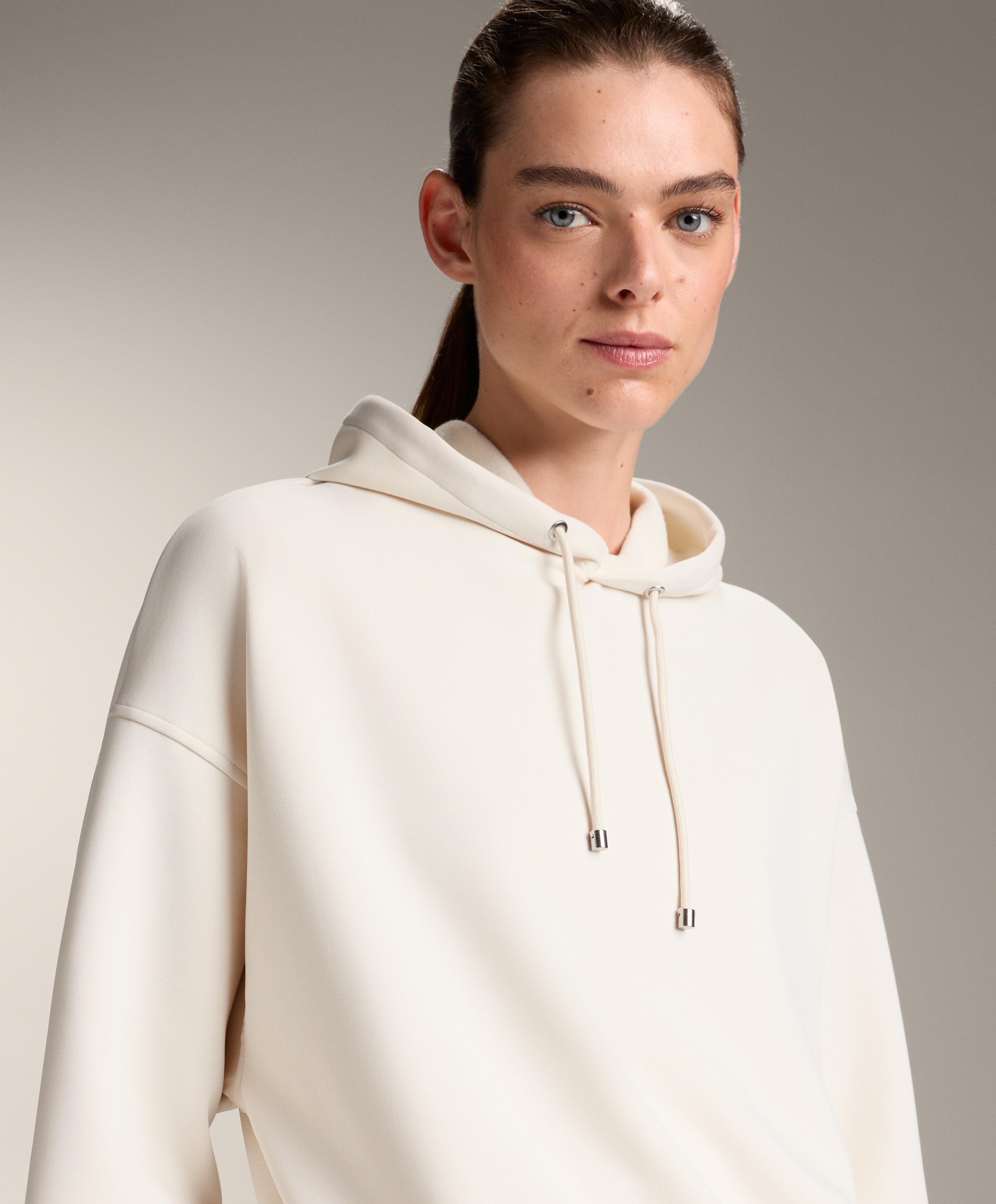 Boxy hoodie with brushed modal 3 Boxy hoodie with brushed modal