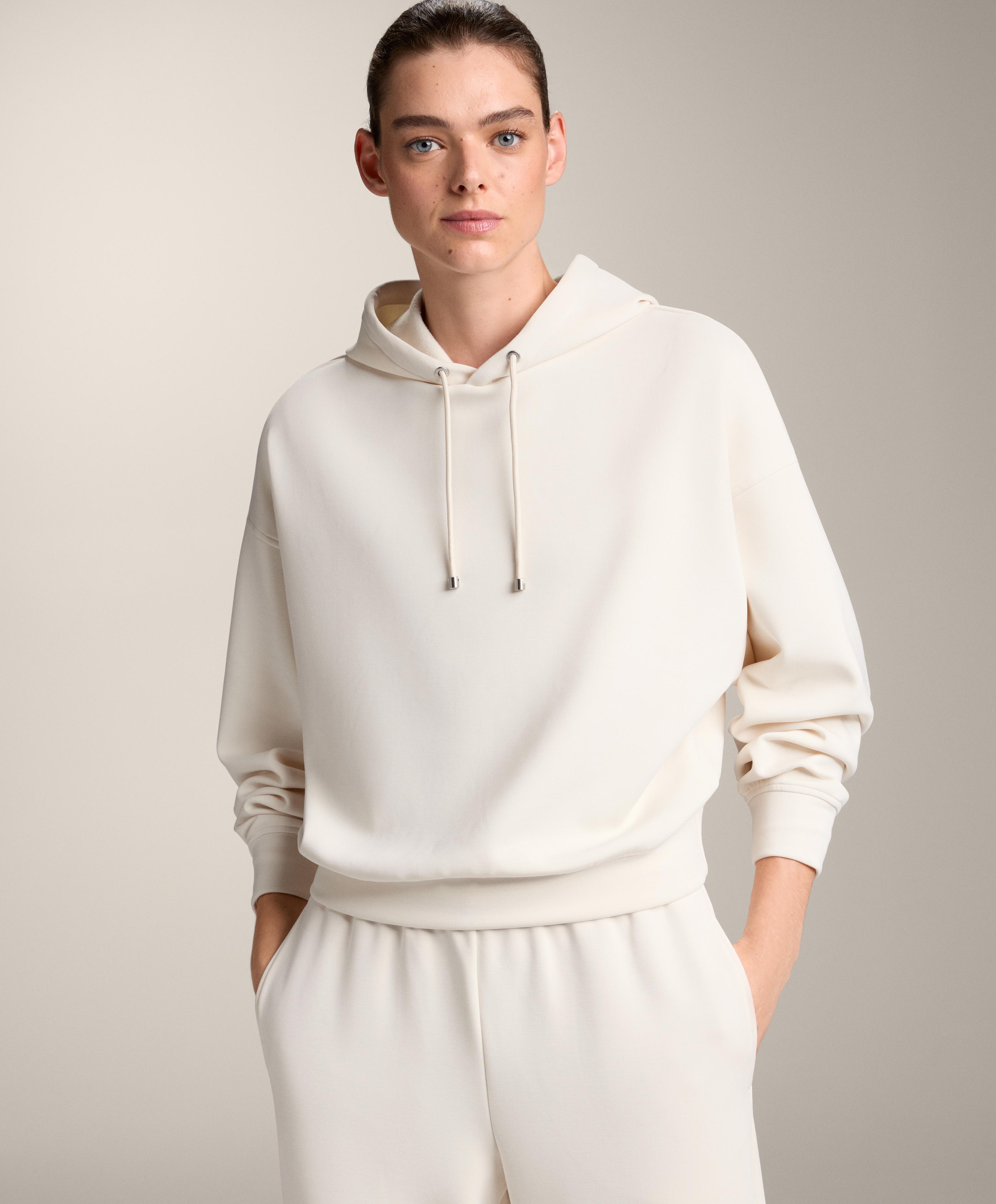 Boxy hoodie with brushed modal 4 Boxy hoodie with brushed modal