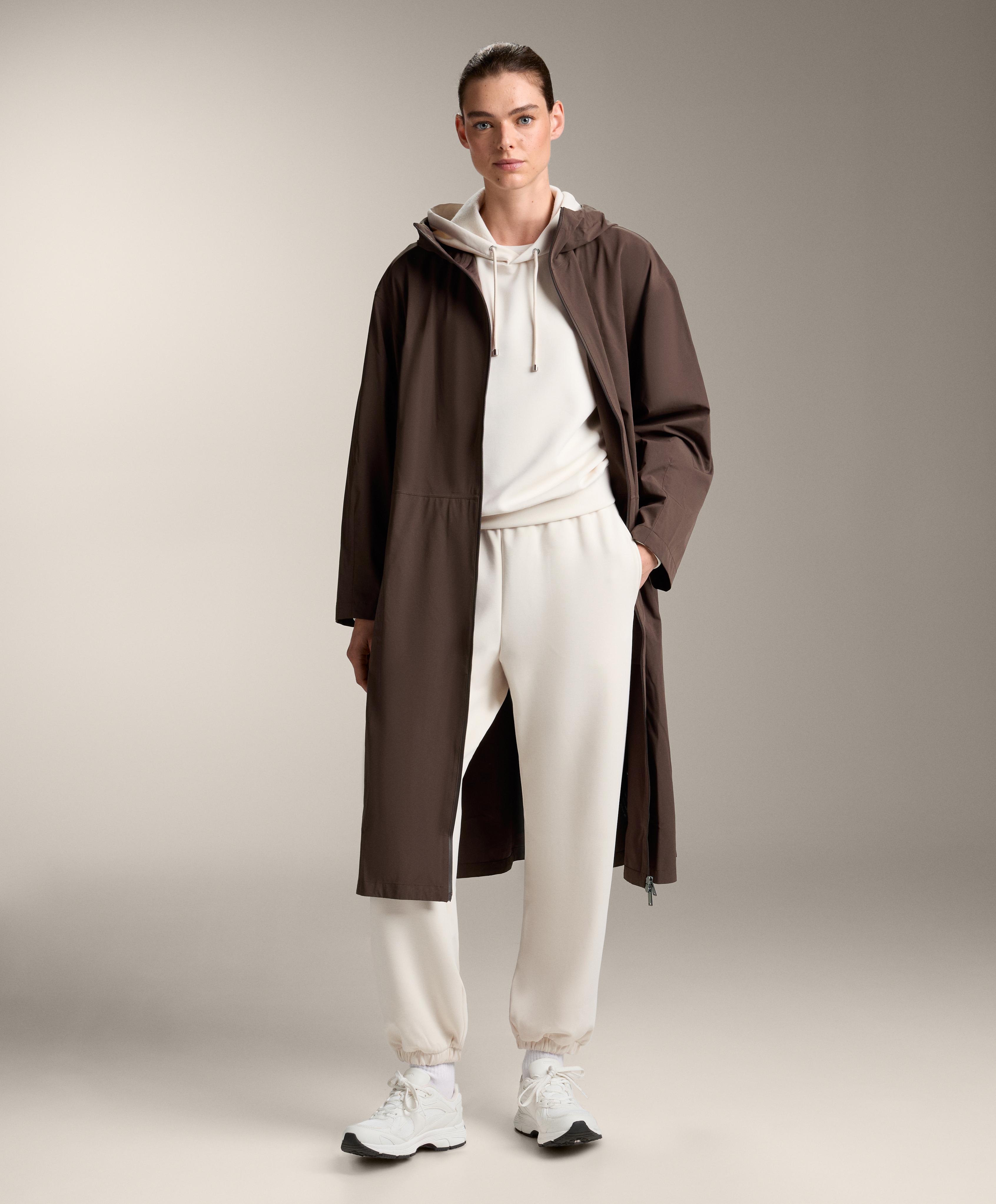 Boxy hoodie with brushed modal 6 Boxy hoodie with brushed modal