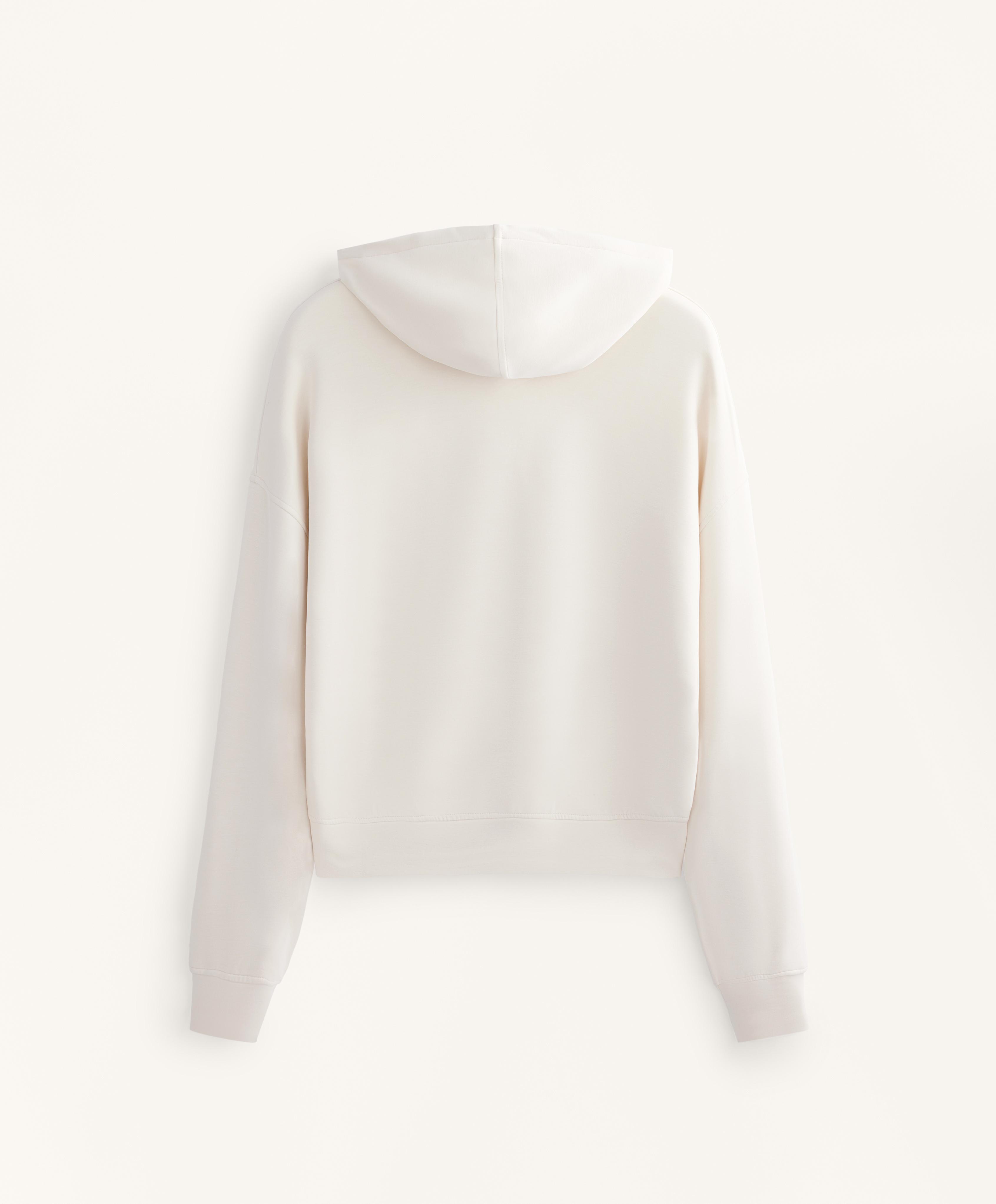 Boxy hoodie with brushed modal 9 Boxy hoodie with brushed modal