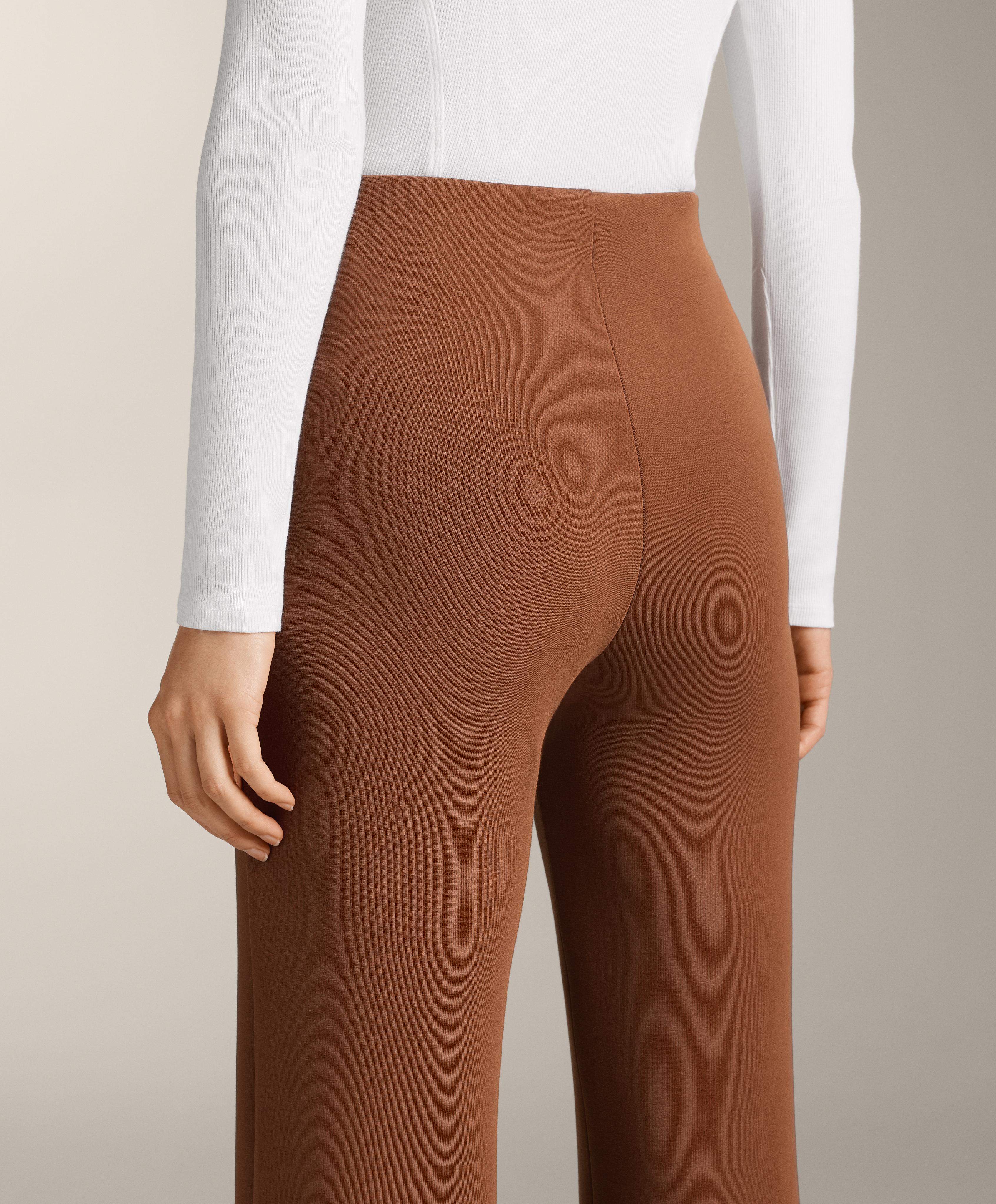 Flare trousers with cotton 3 Flare trousers with cotton