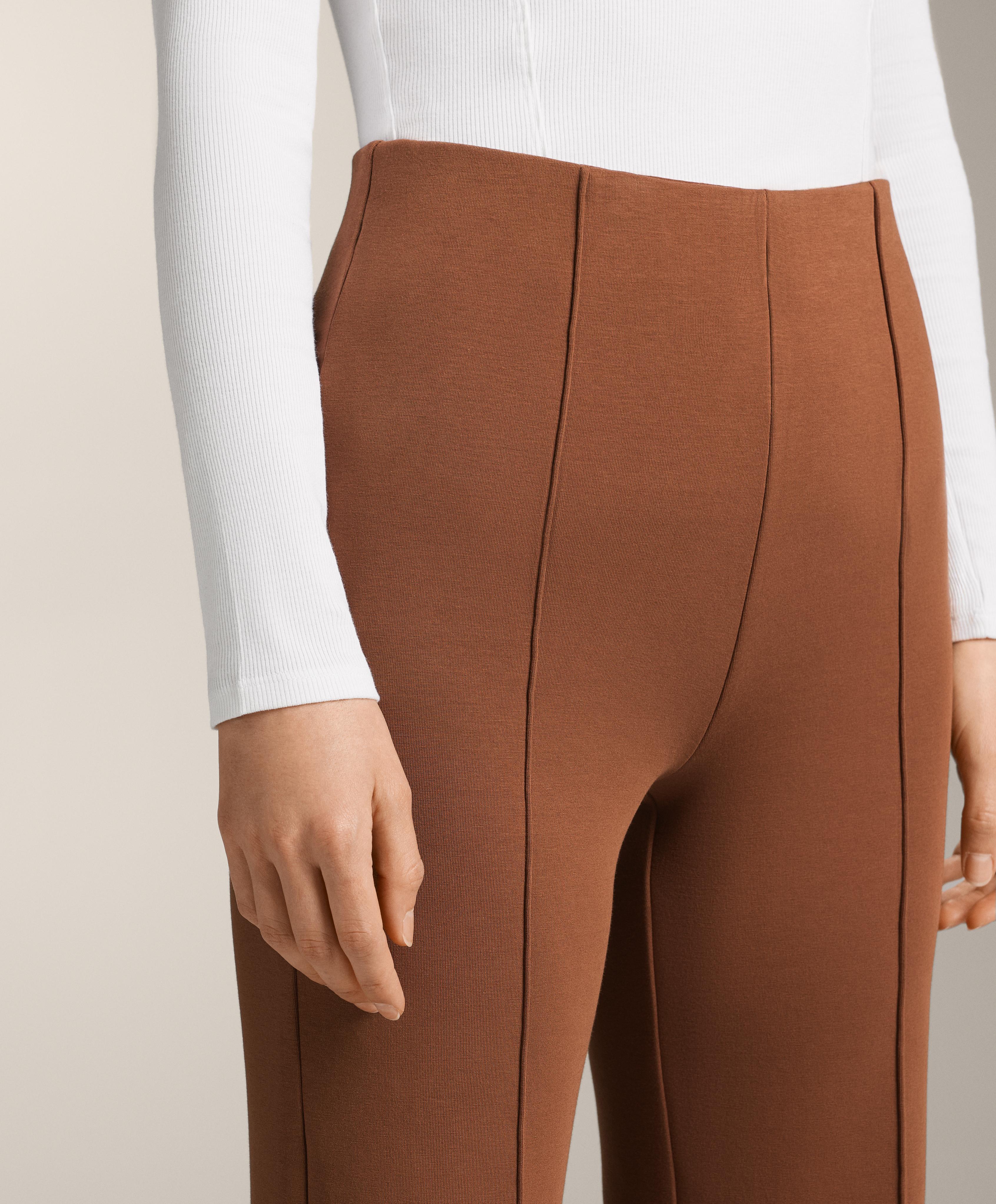 Flare trousers with cotton 4 Flare trousers with cotton