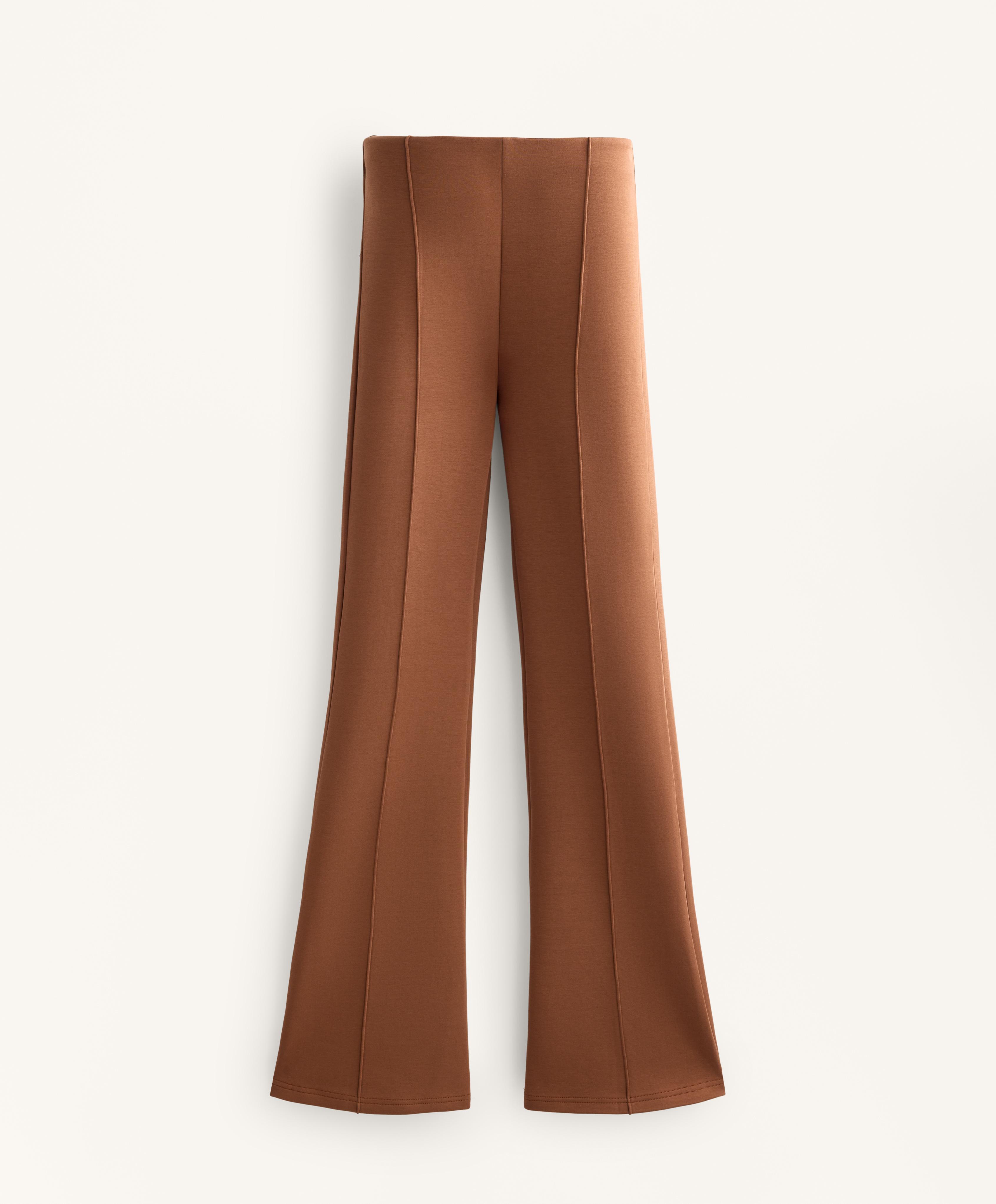 Flare trousers with cotton 7 Flare trousers with cotton