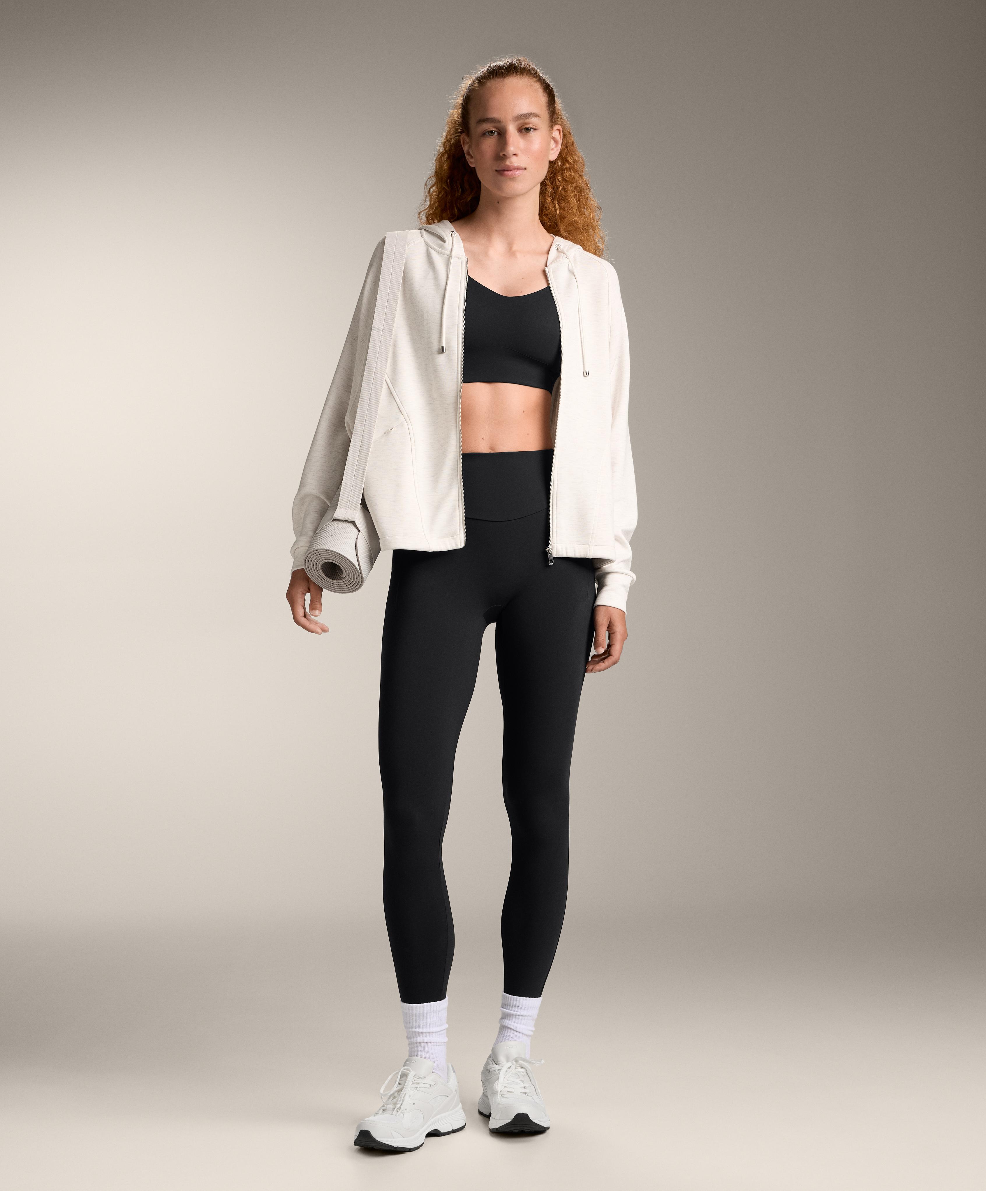 Light Touch pockets high-rise 65cm ankle-length leggings