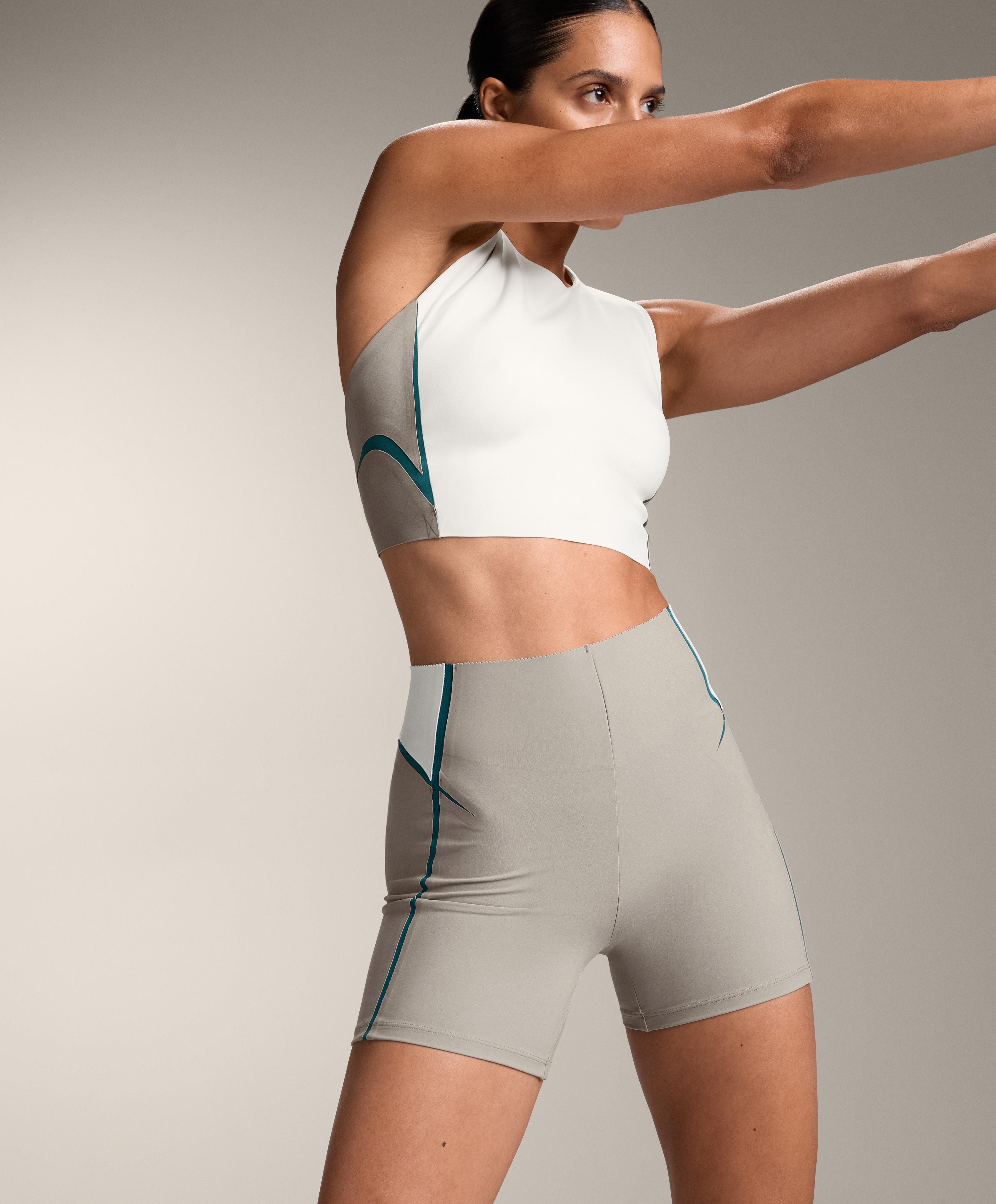 Hot pants high-rise Compressive lines core control 10 cm