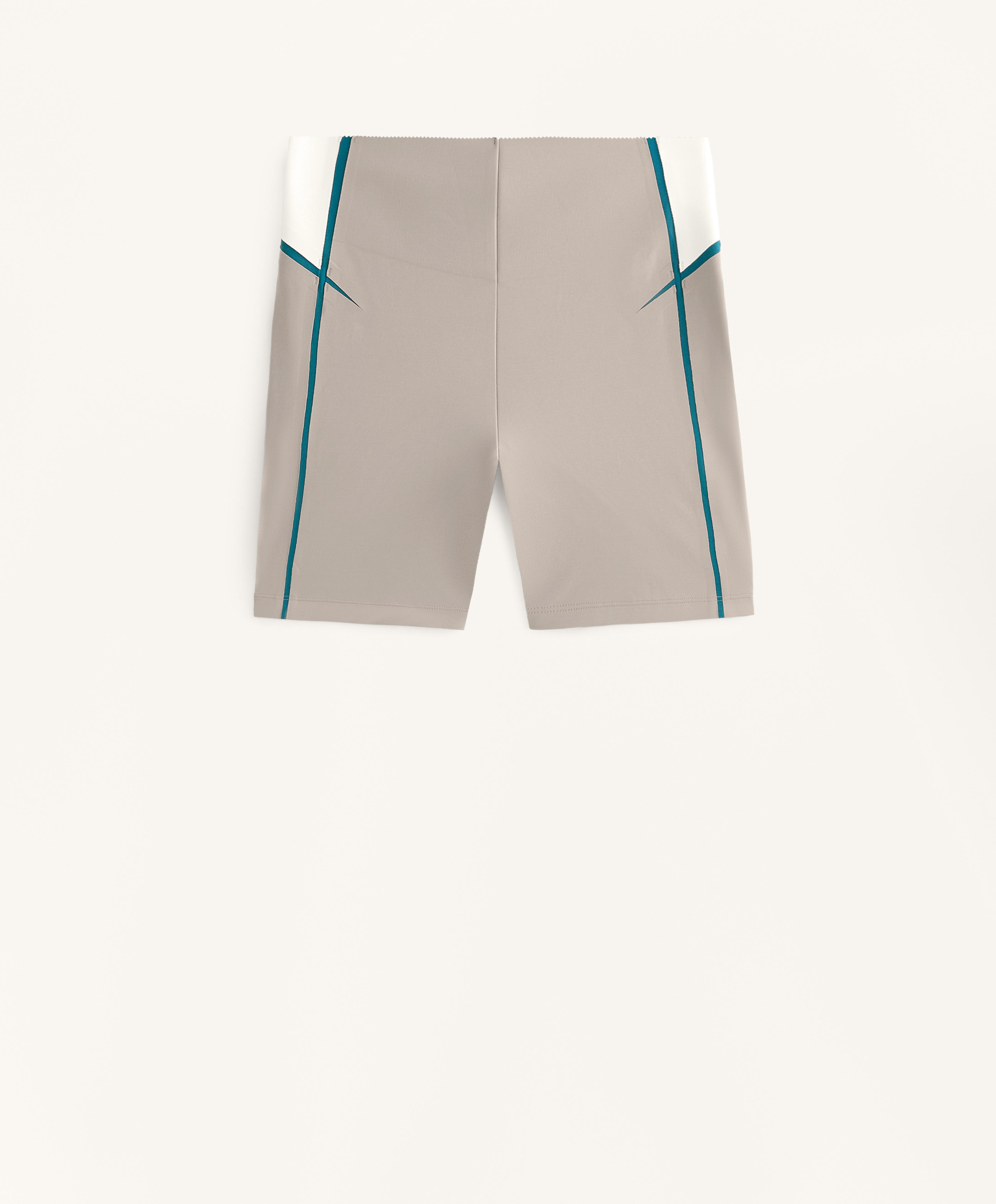 Hot pants high-rise Compressive lines core control 10 cm