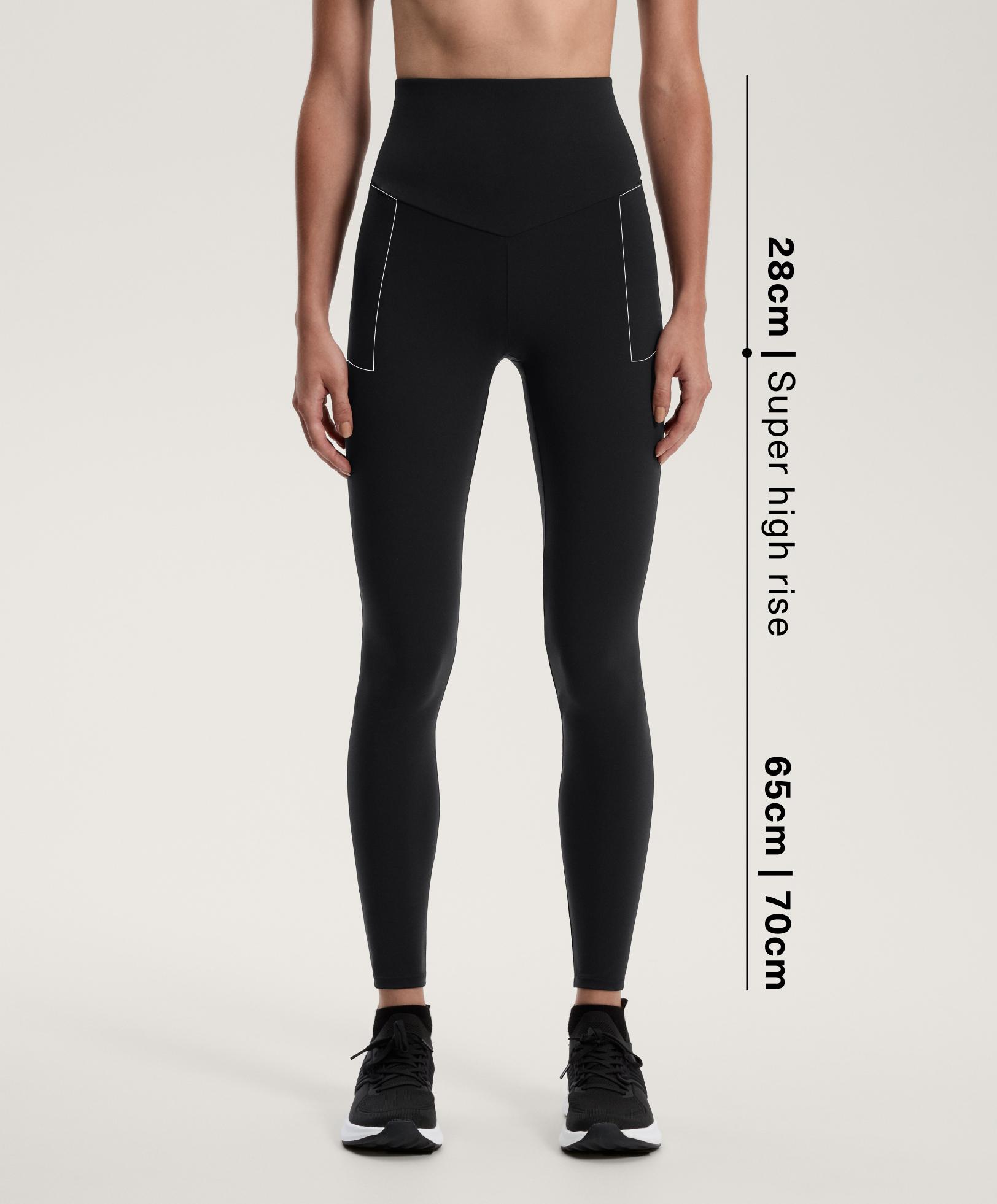 Comfortlux super high-rise ankle-length leggings with pockets
