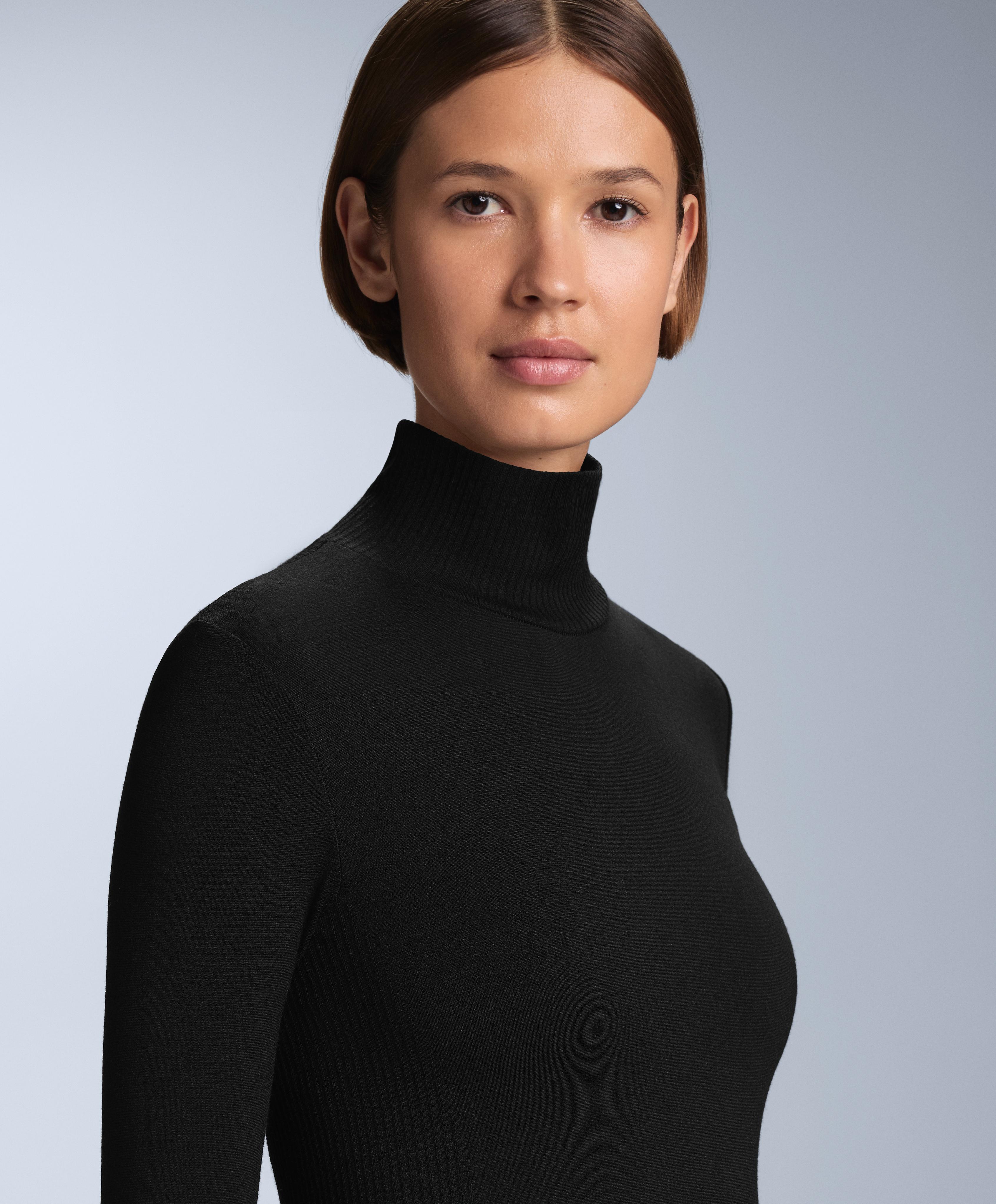 Seamless merino wool base layer T-shirt