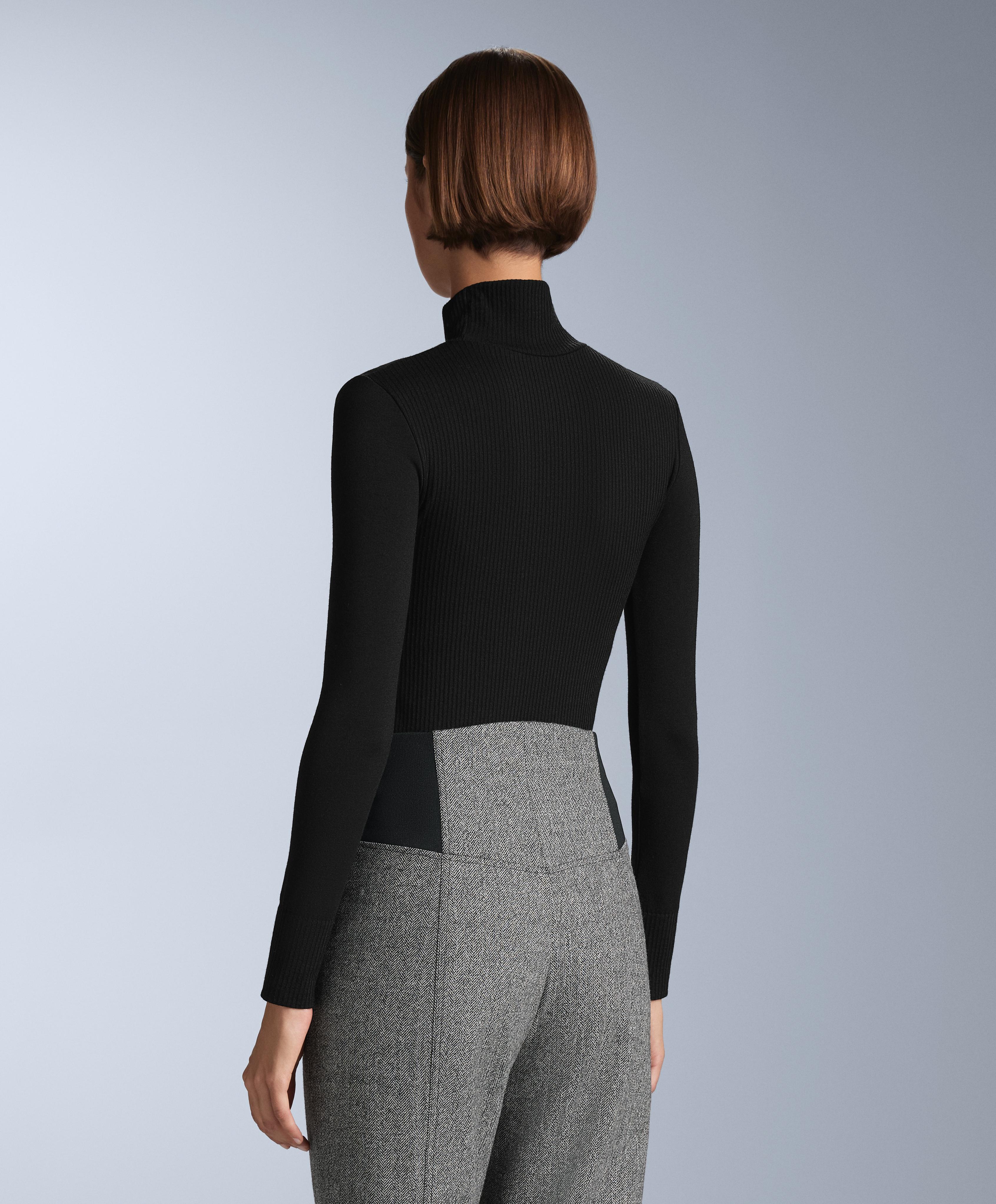 Seamless merino wool base layer T-shirt