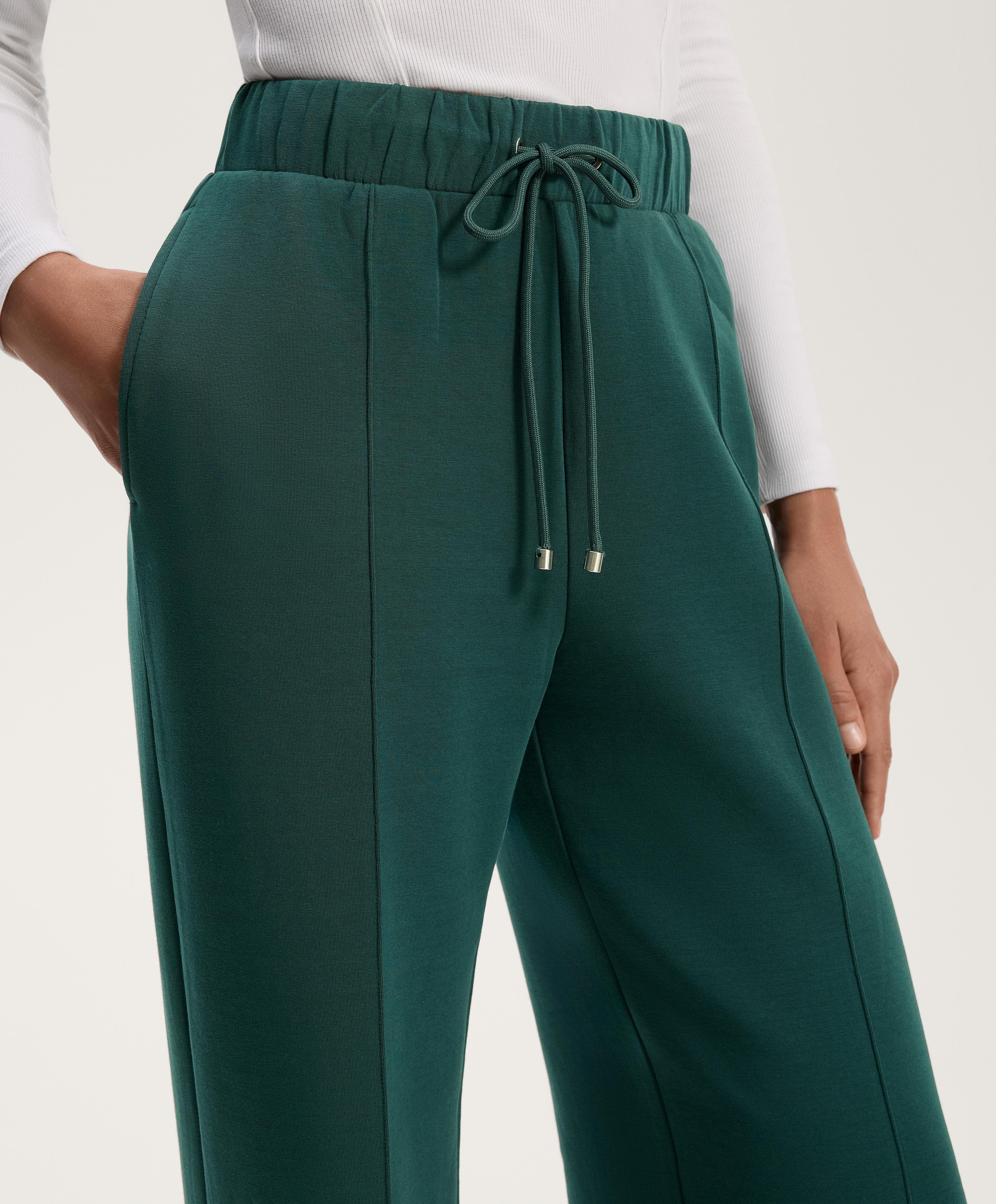 Relaxed cotton-blend seam trousers 4 Relaxed cotton-blend seam trousers