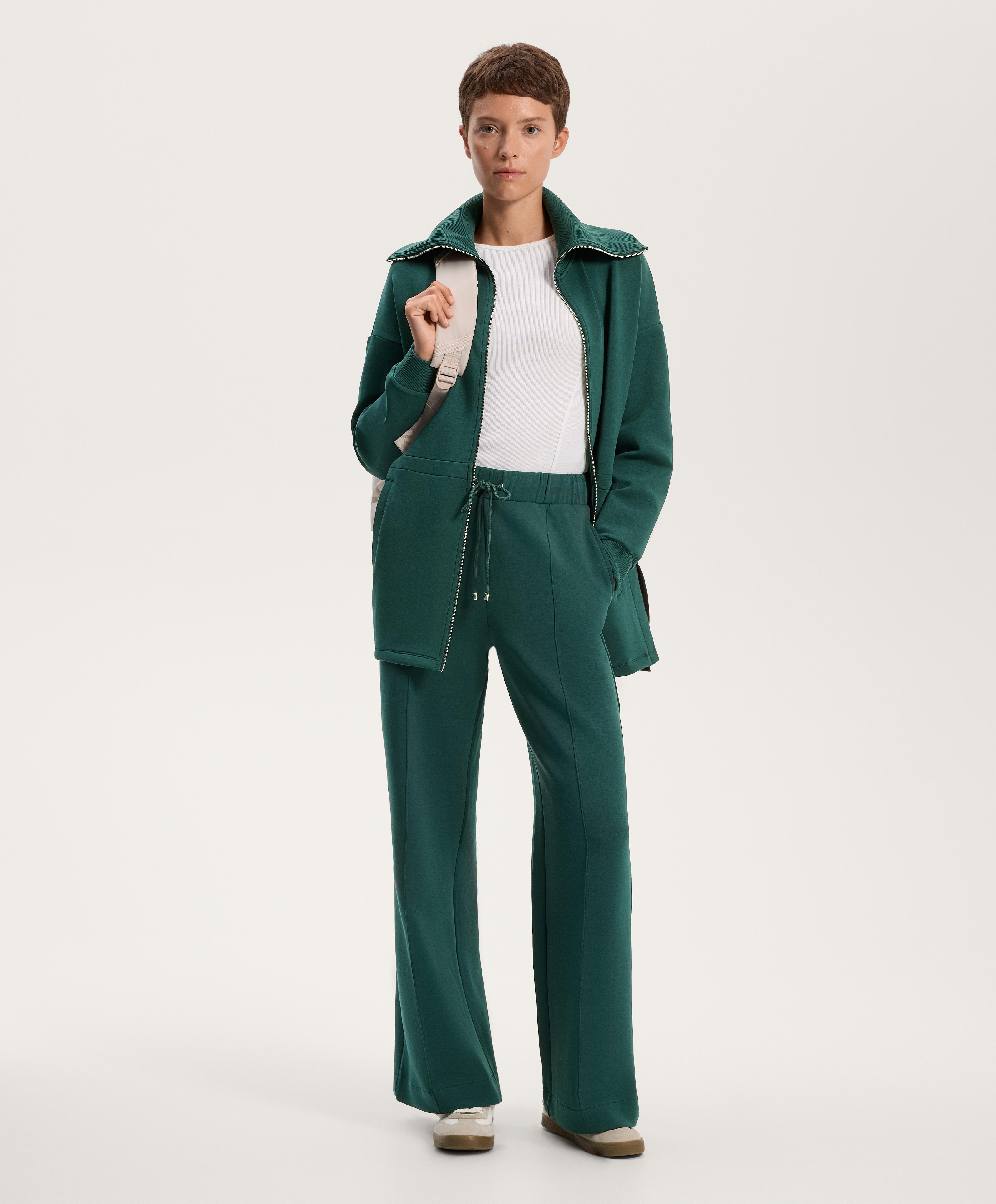 Relaxed cotton-blend seam trousers 6 Relaxed cotton-blend seam trousers