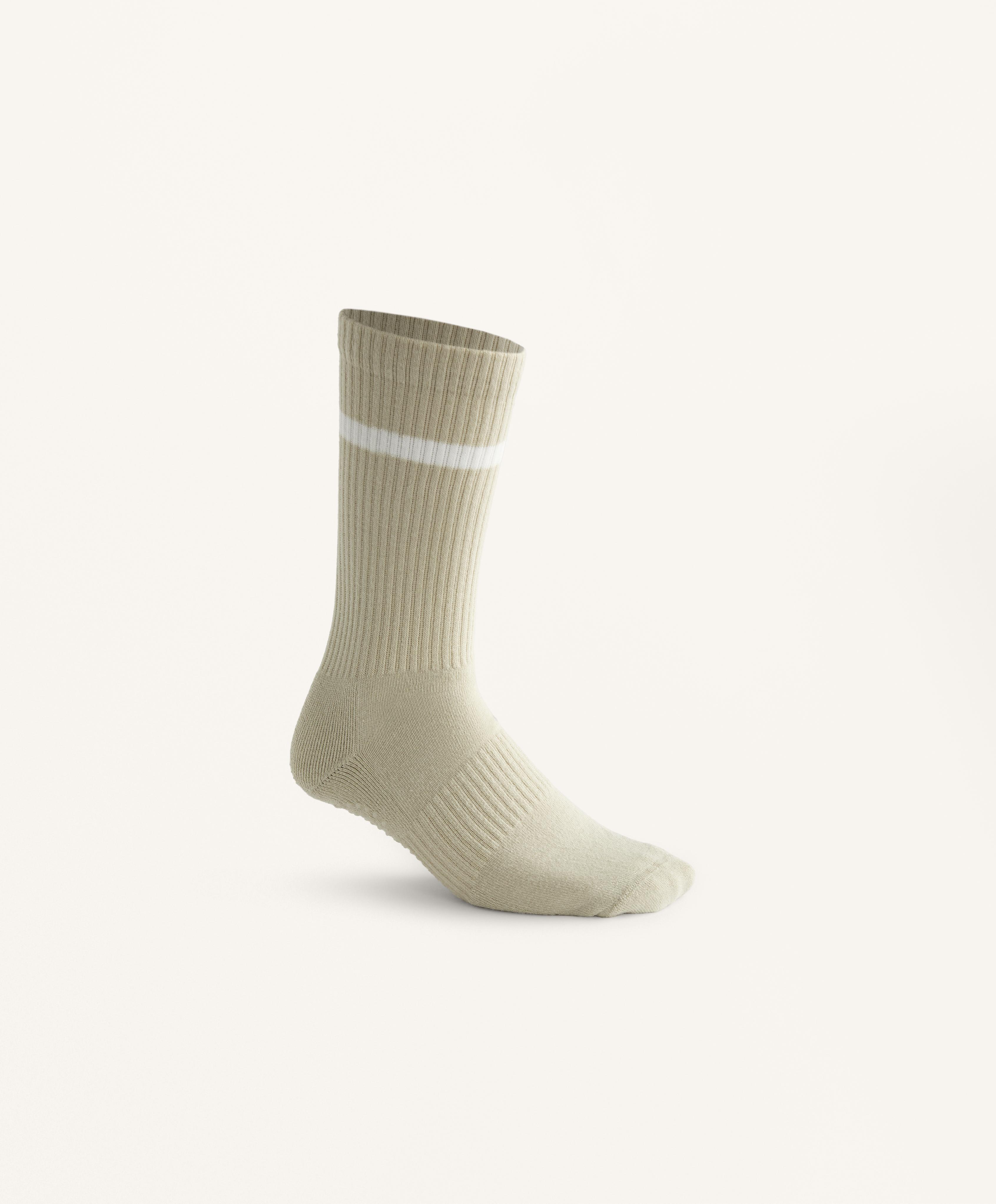 2 pairs of classic yoga and pilates cotton blend socks