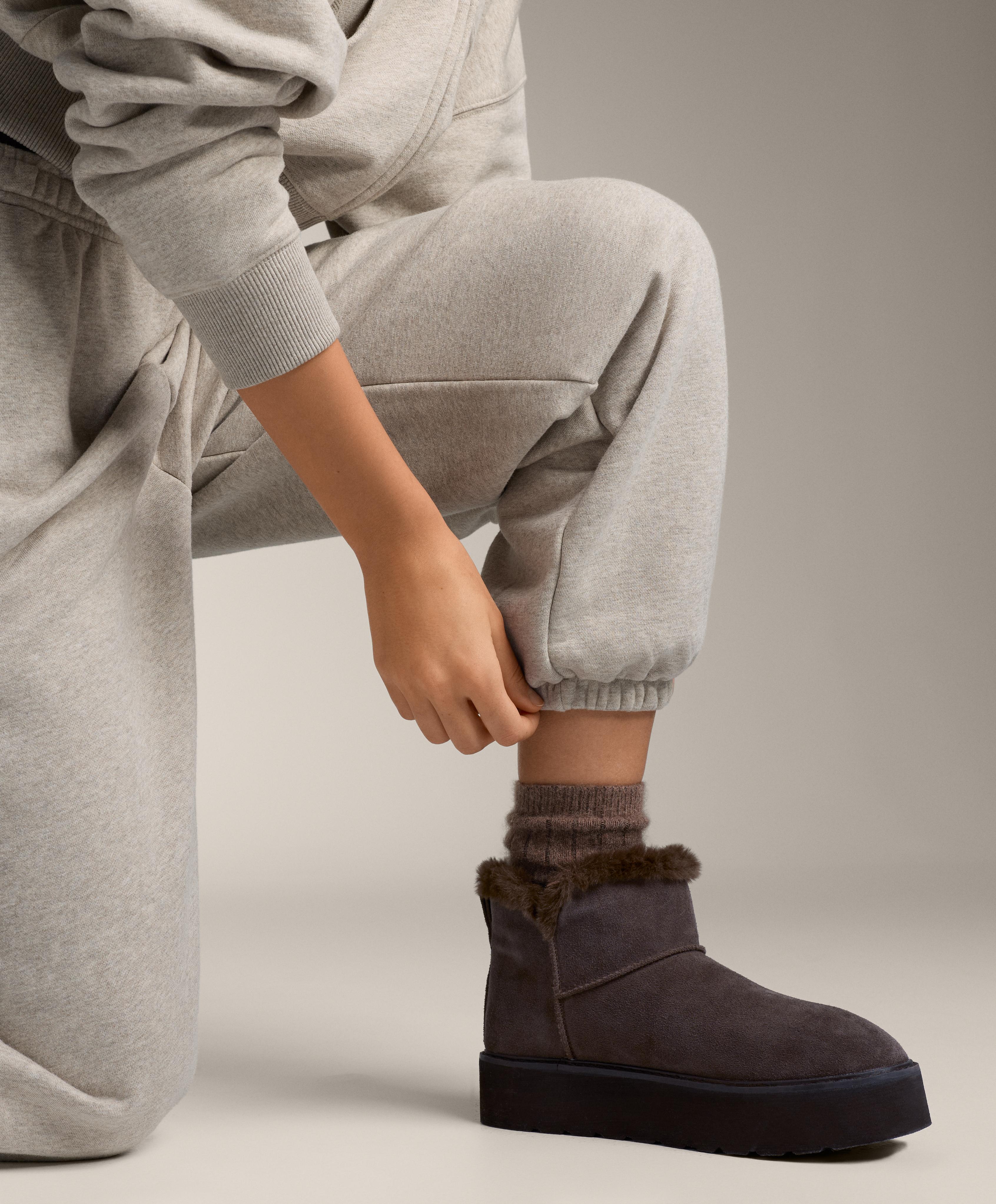 Relaxed fit cotton jogger trousers