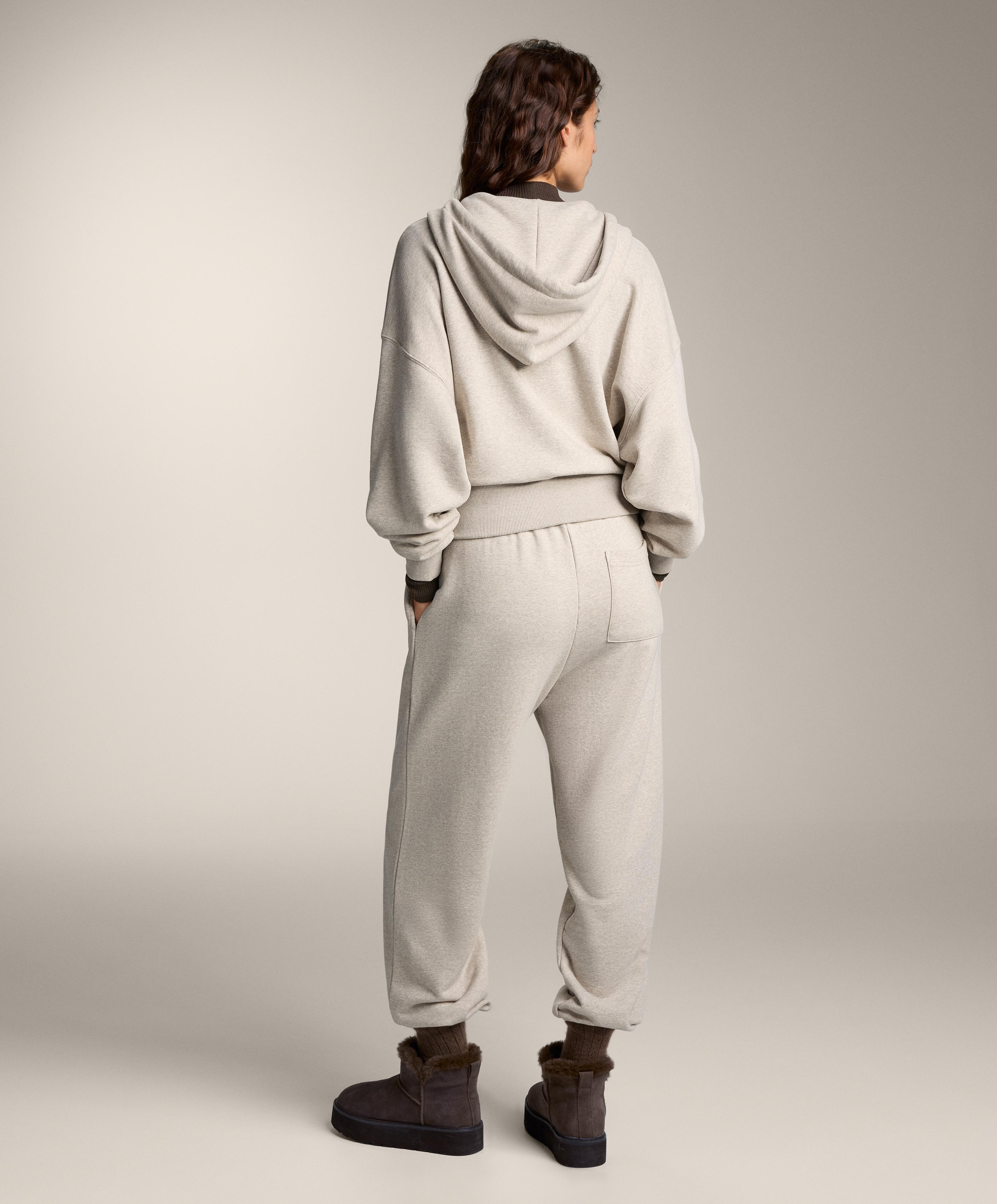 Relaxed fit cotton jogger trousers