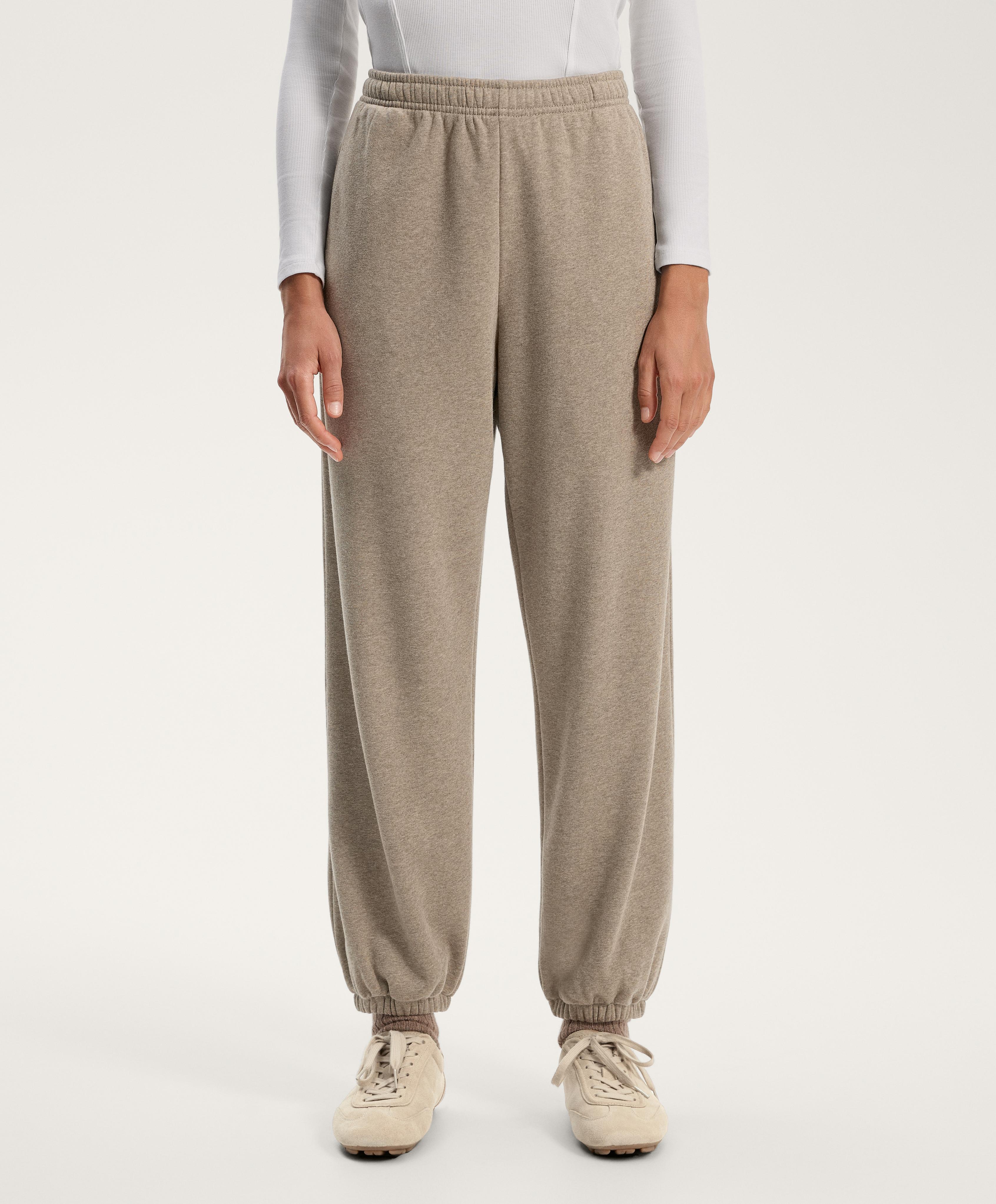 Relaxed fit cotton jogger trousers