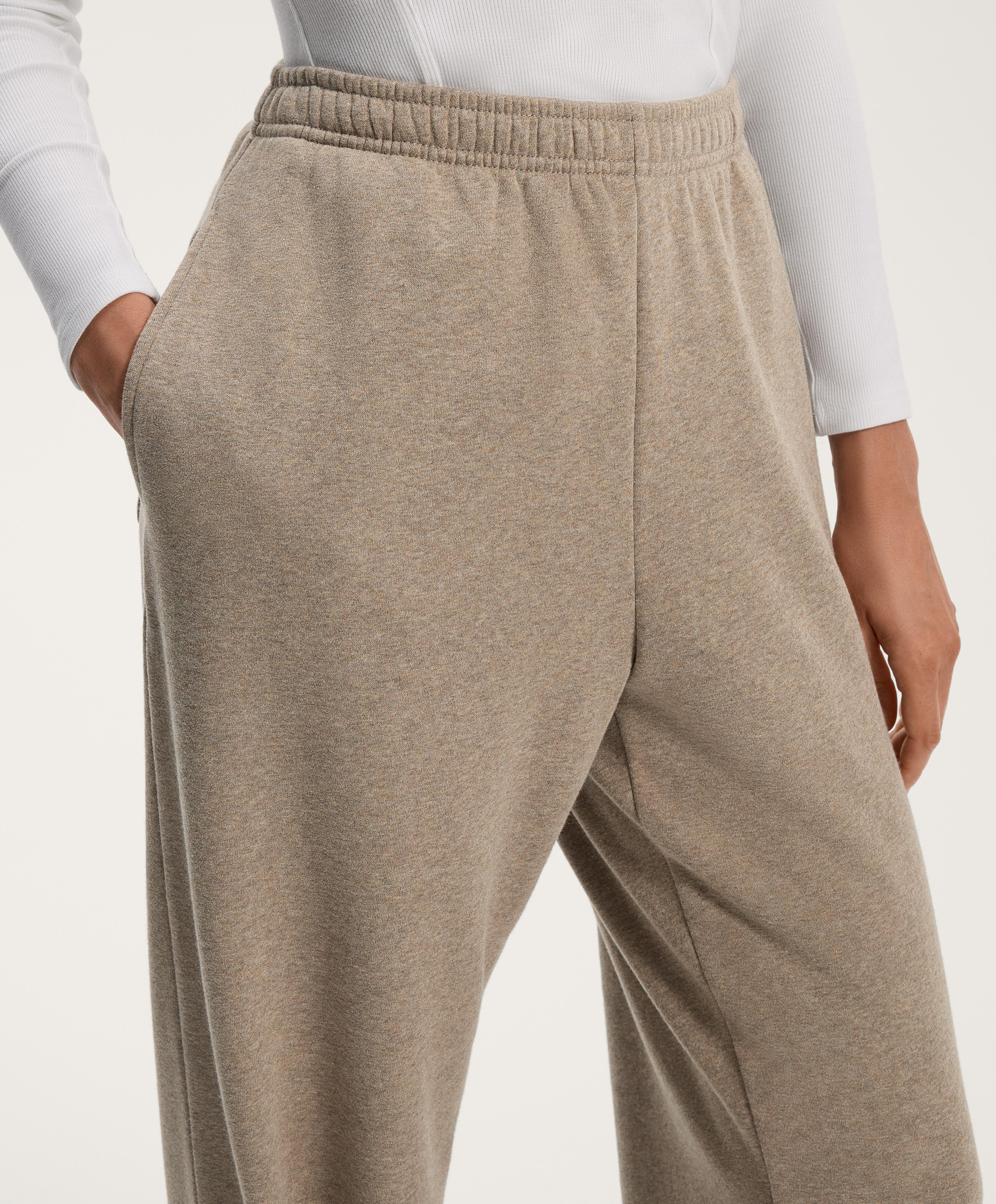 Relaxed fit cotton jogger trousers
