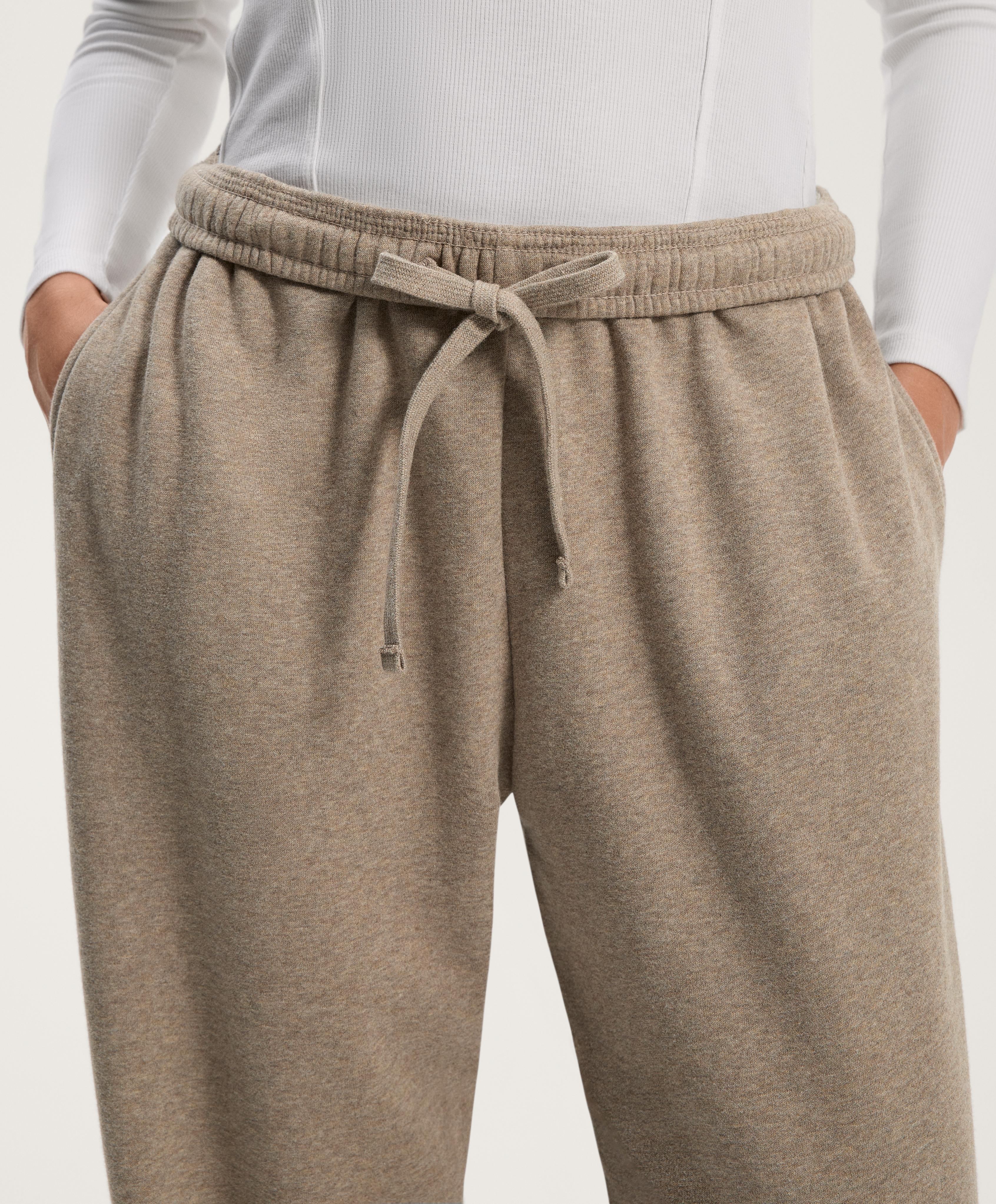 Relaxed fit cotton jogger trousers