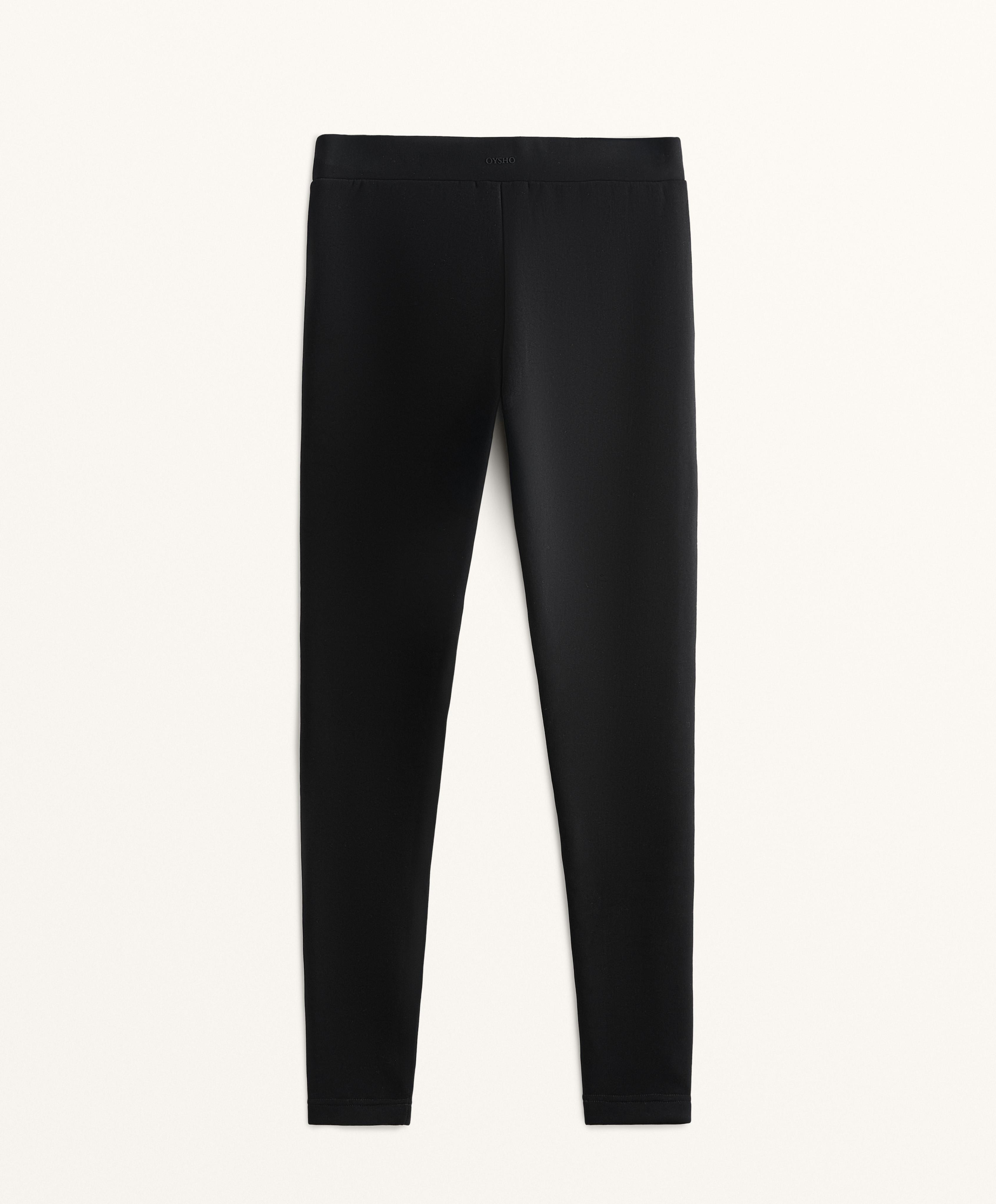 Ankle-length high-rise super-extra-warm seamless 70cm leggings
