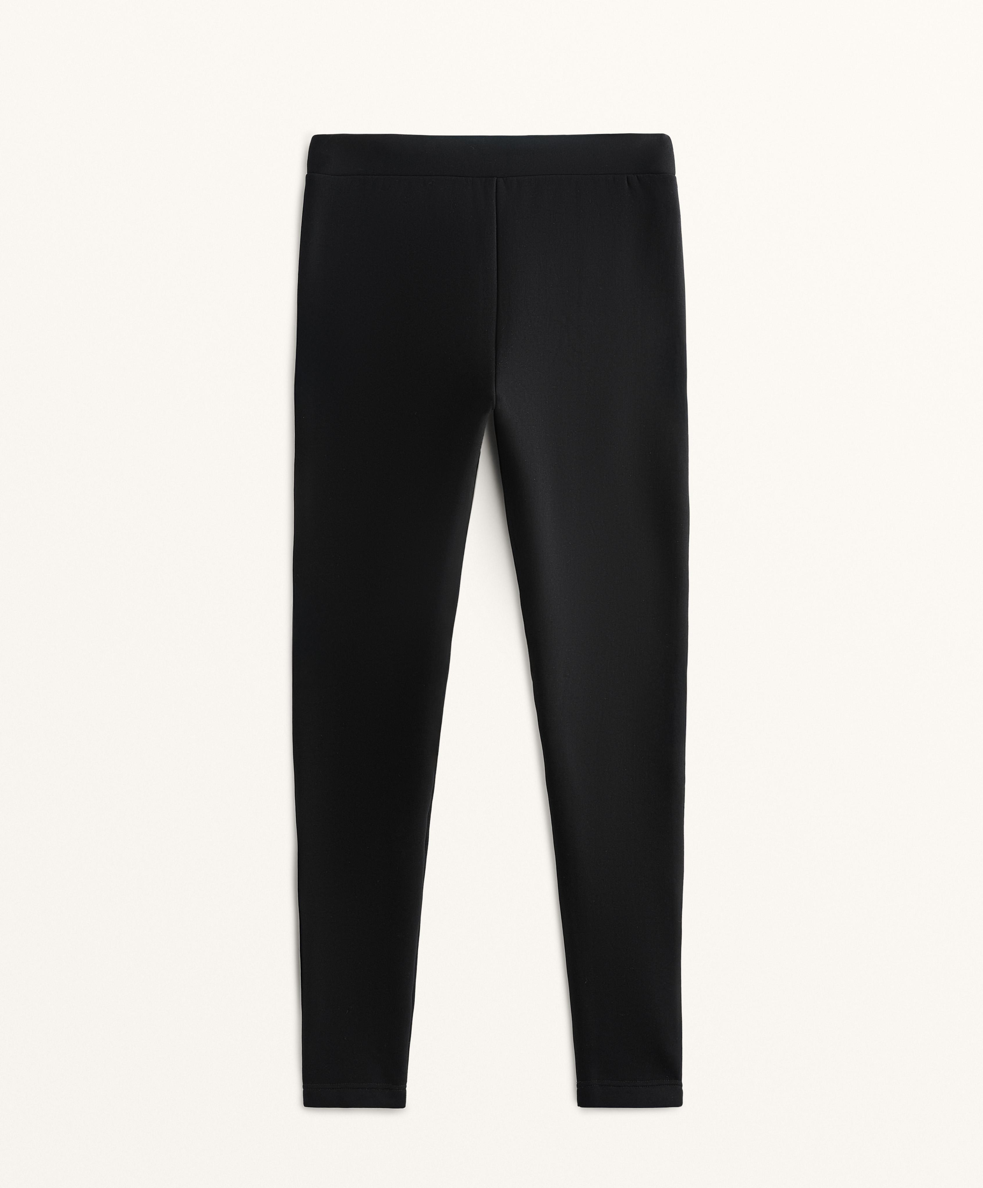 Ankle-length high-rise super-extra-warm seamless 70cm leggings
