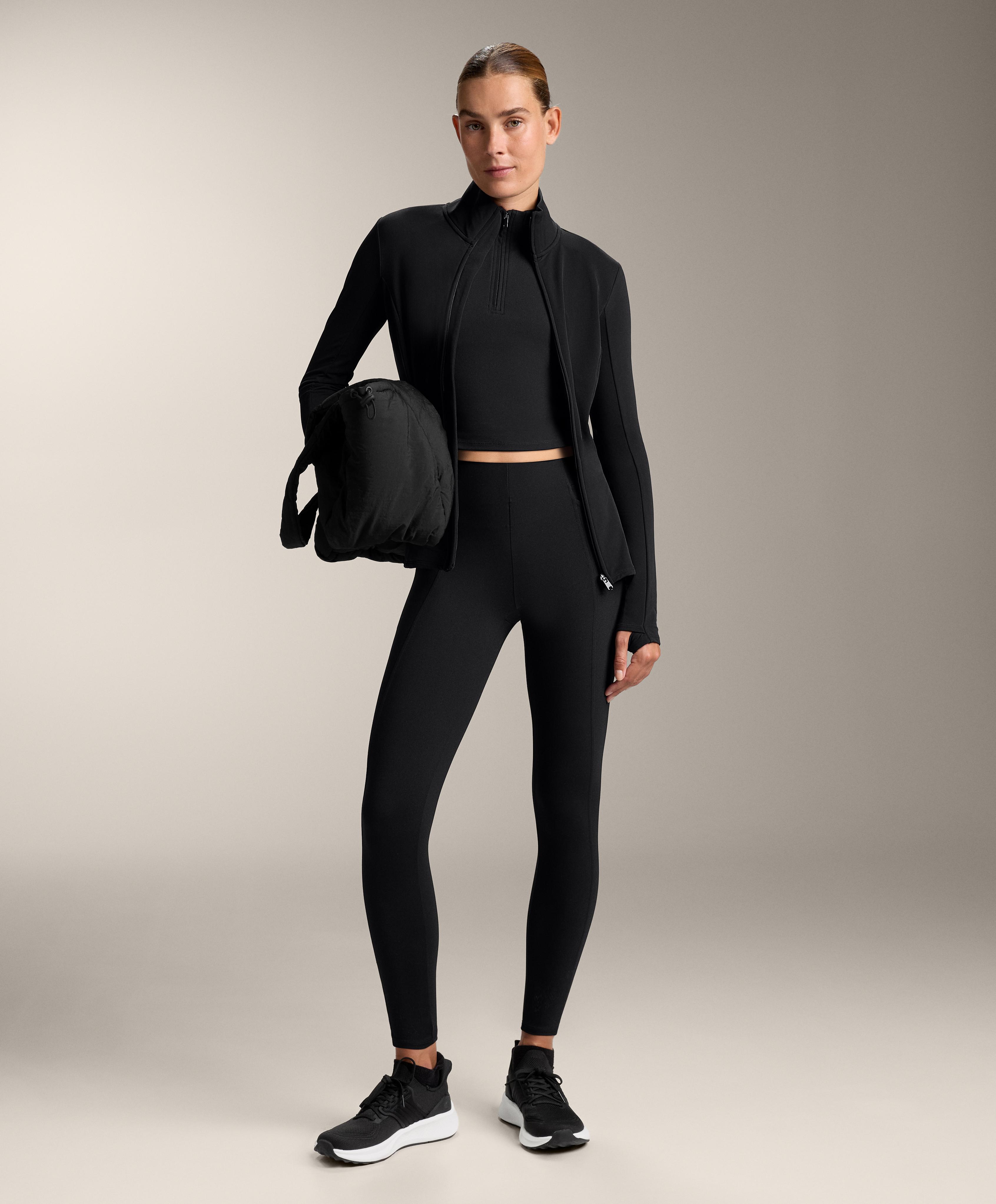 Evermove ribbed high-rise ankle-length leggings 7 Evermove ribbed high-rise ankle-length leggings