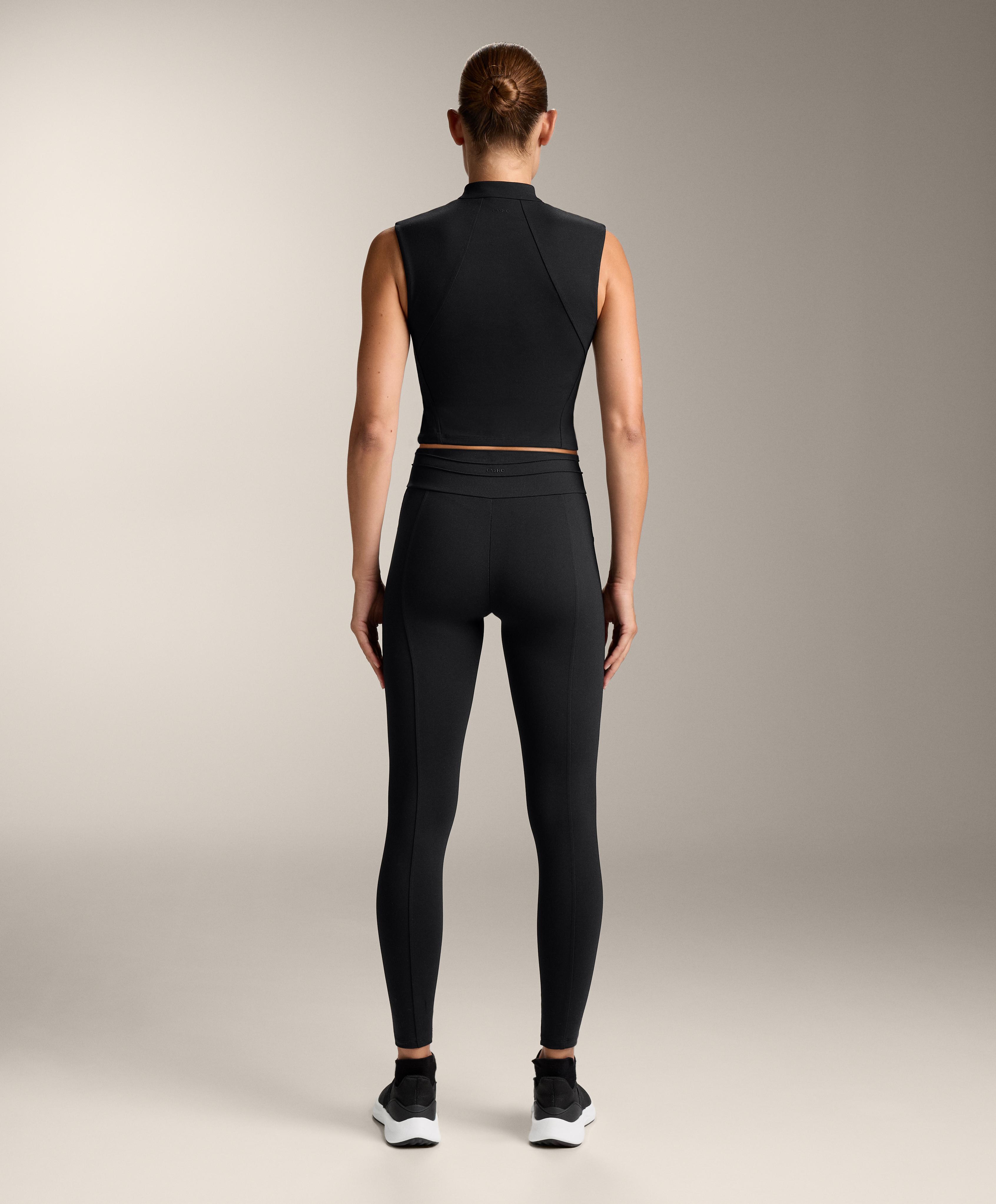 Evermove ribbed high-rise ankle-length leggings 8 Evermove ribbed high-rise ankle-length leggings