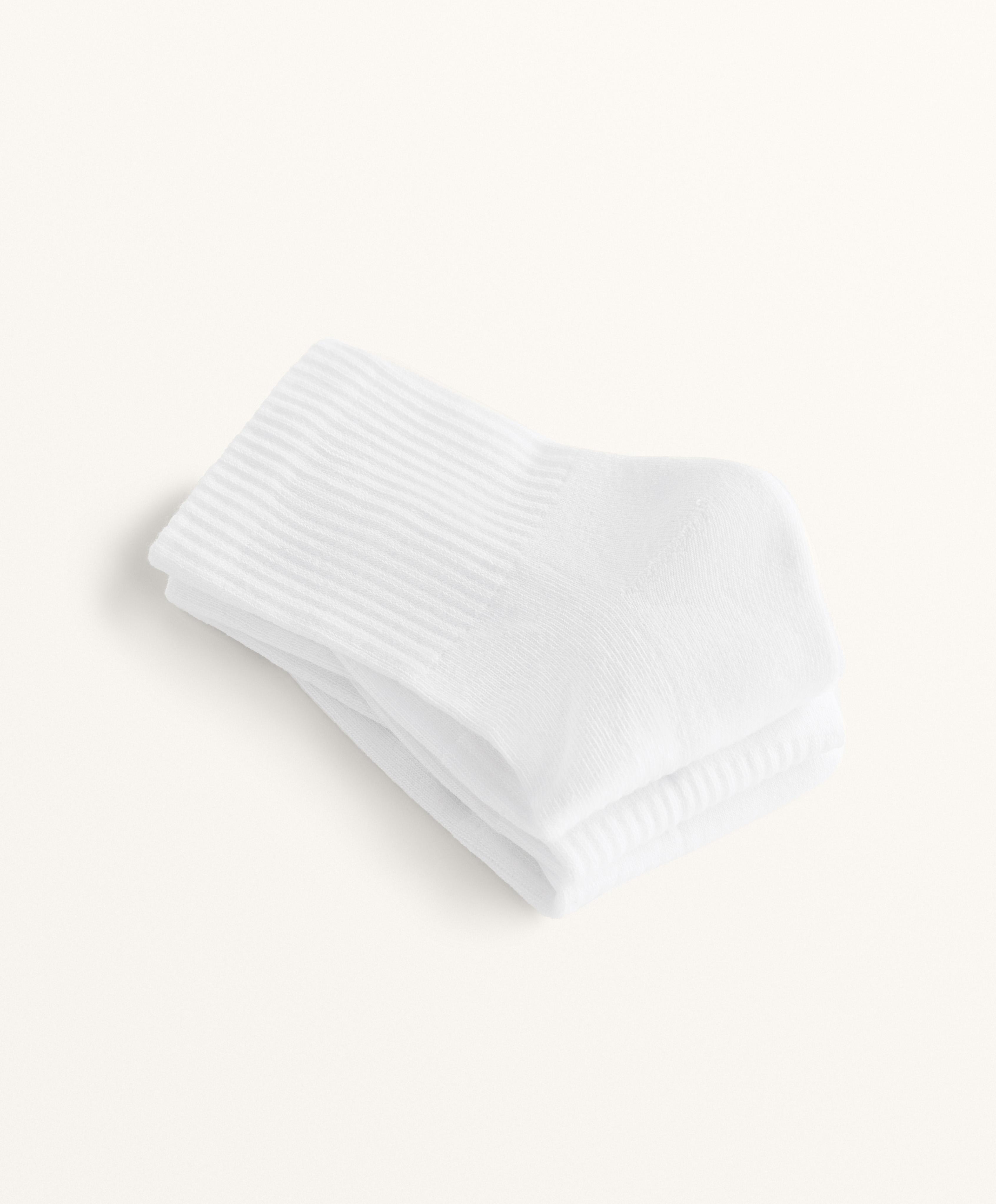 3 pairs of cotton blend quarter sports socks 5 3 pairs of cotton blend quarter sports socks