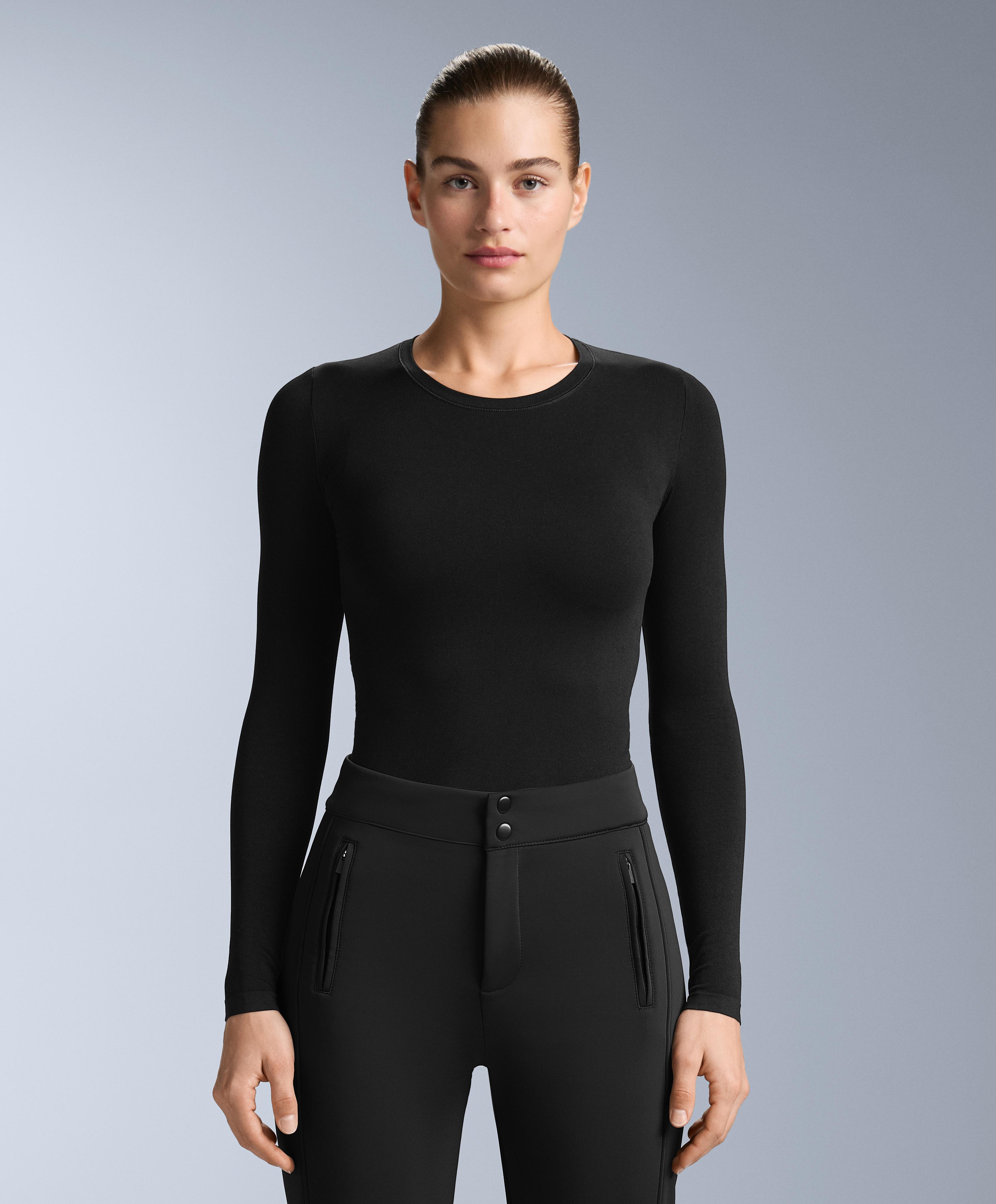 Seamless thermal base layer T-shirt
