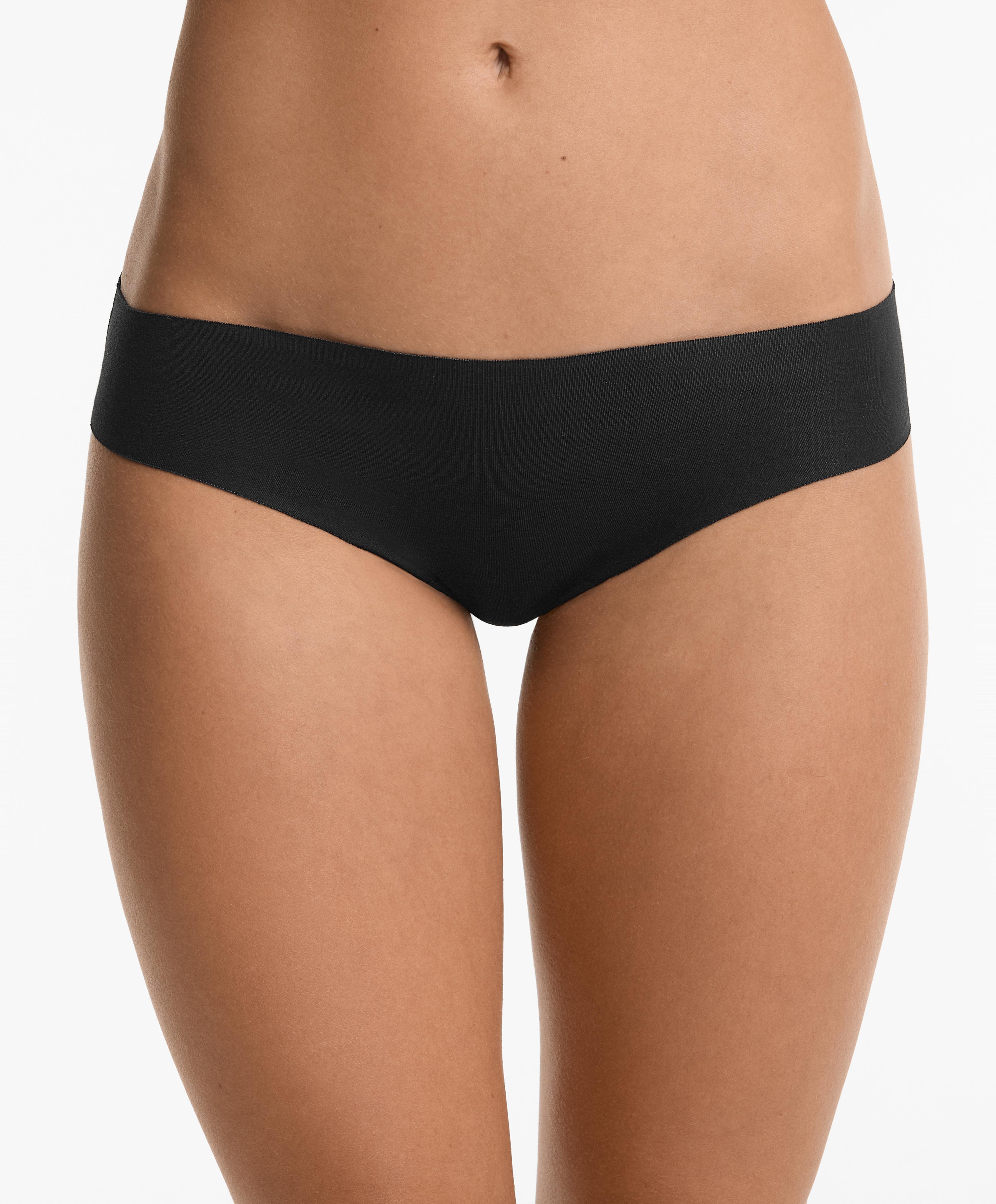 3 invisible cotton blend classic briefs
