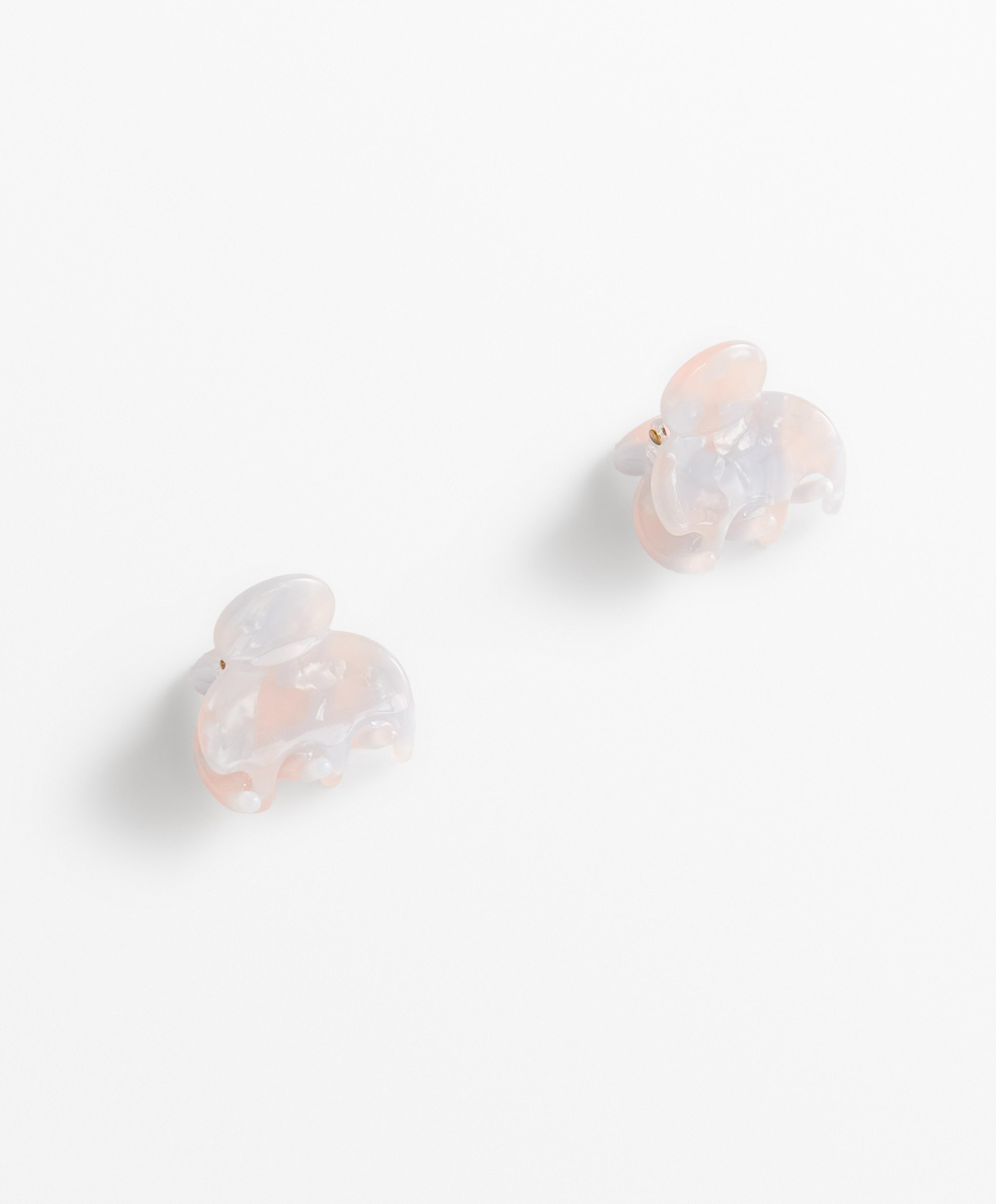 2 mini hair clips