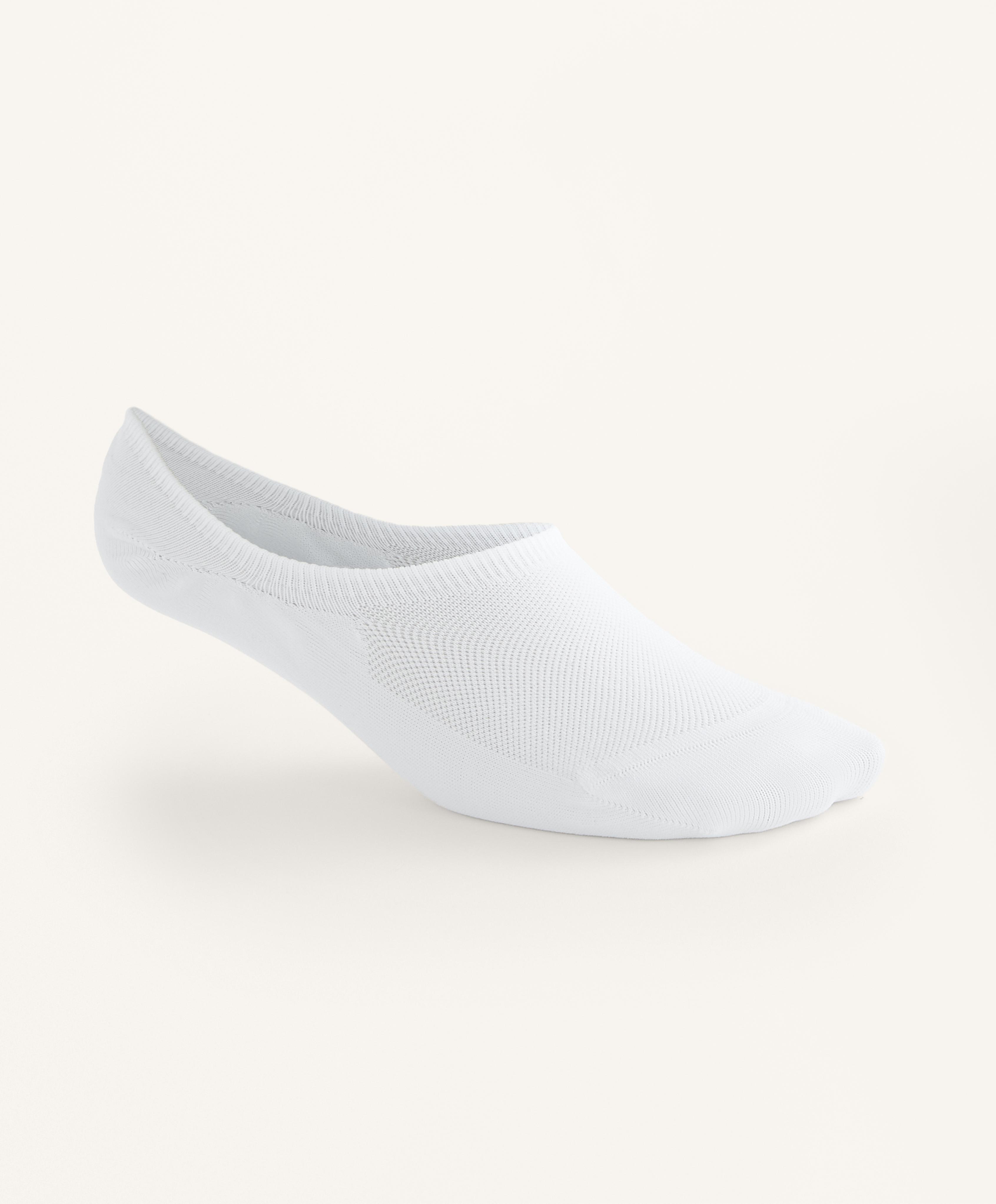 3 pairs of high-cut invisible polyamide blend sports trainer socks