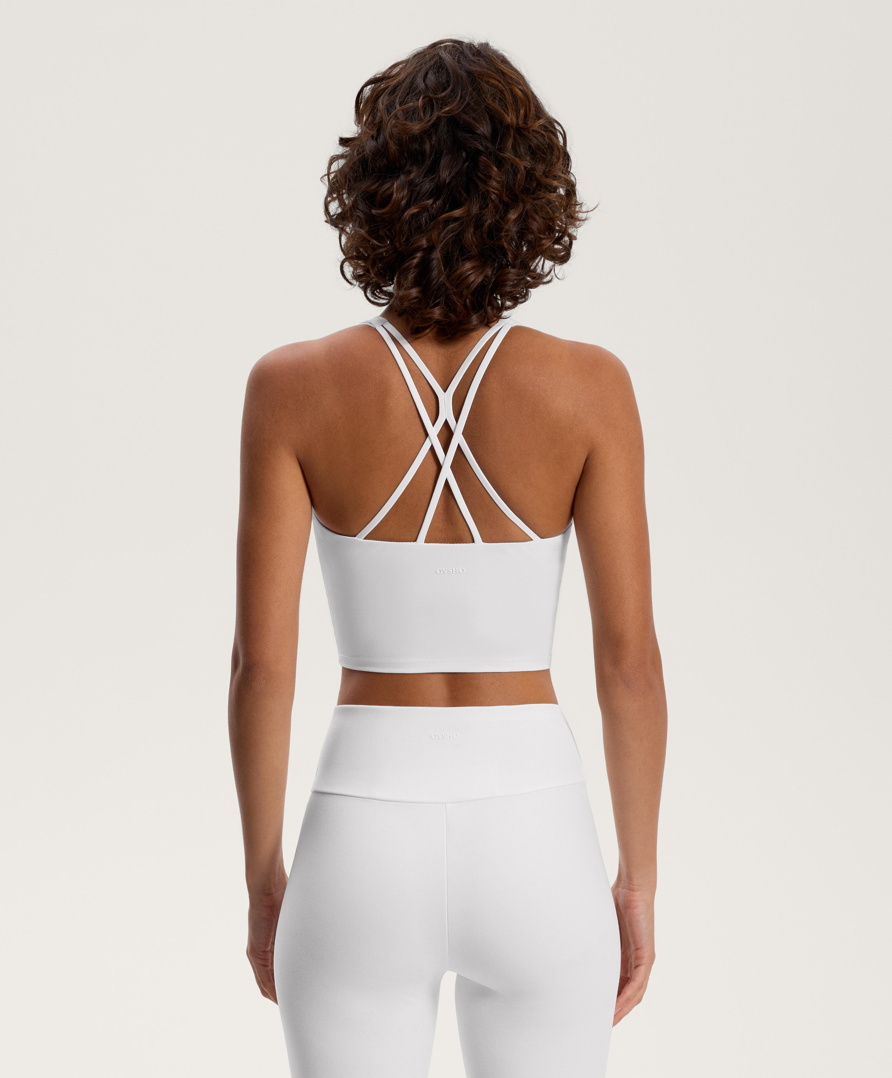 Comfortlux strap tank top with cups