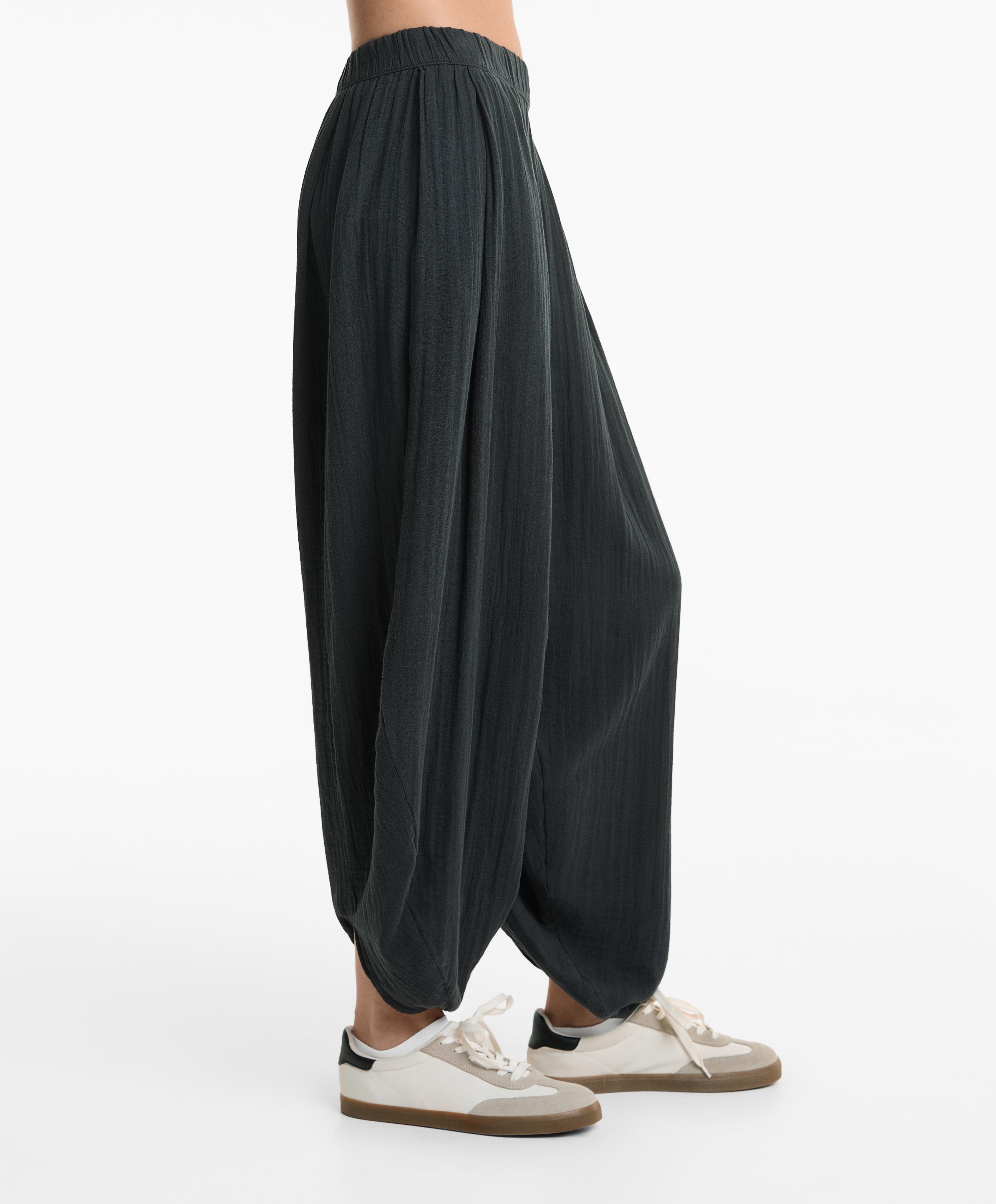 100% cotton balloon trousers 6 100% cotton balloon trousers