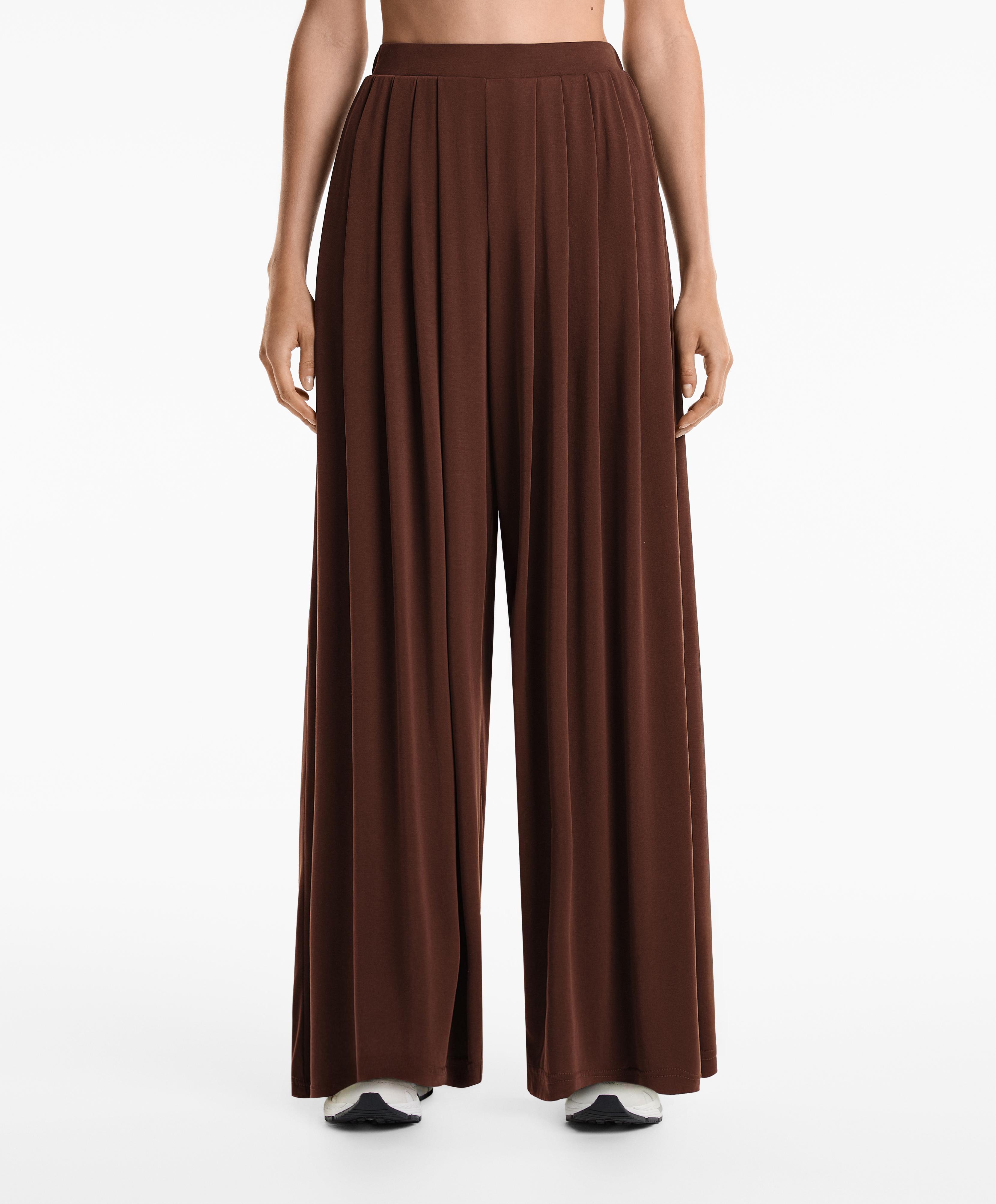 Extra wide modal blend trousers