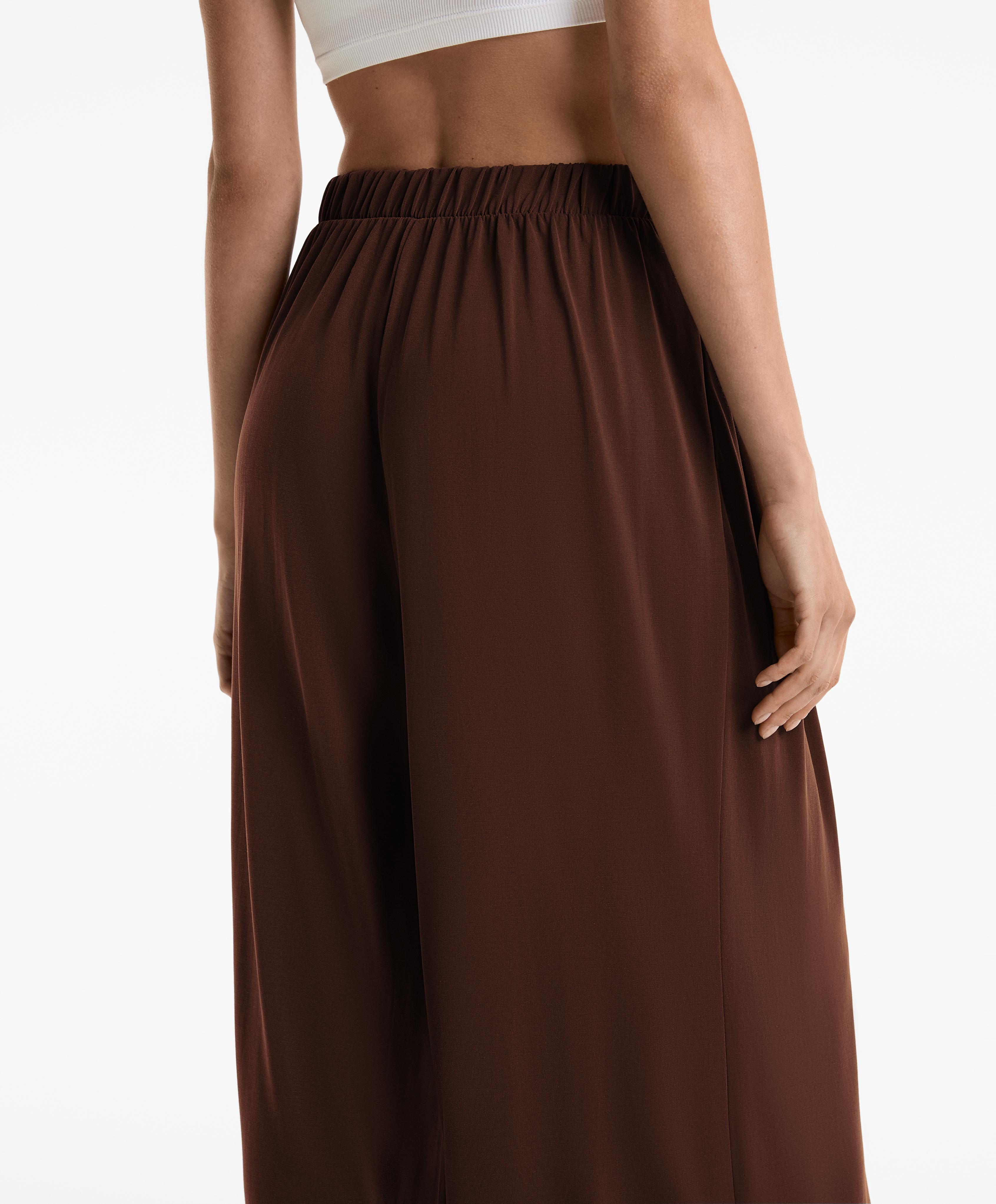 Extra wide modal blend trousers