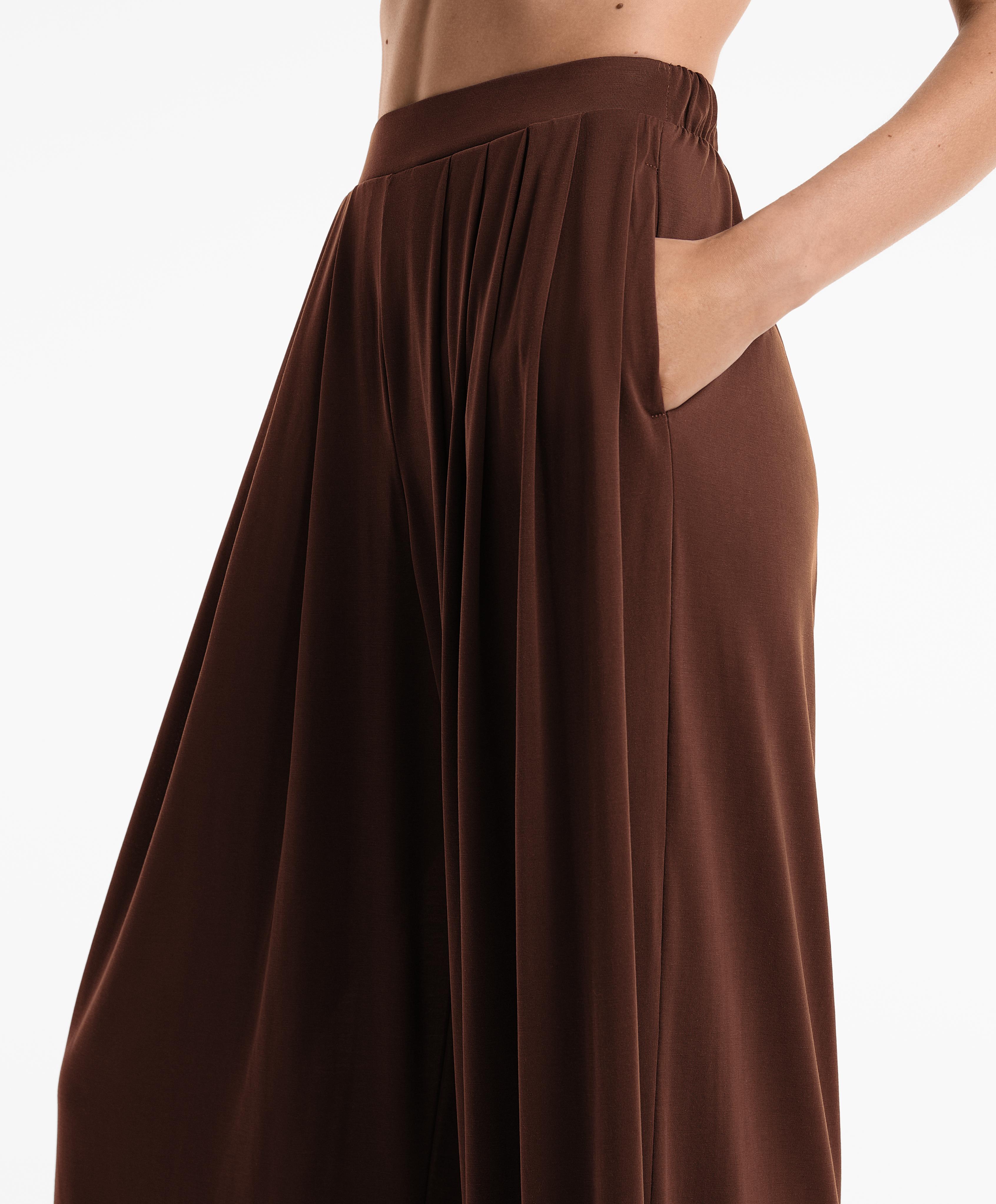 Extra wide modal blend trousers