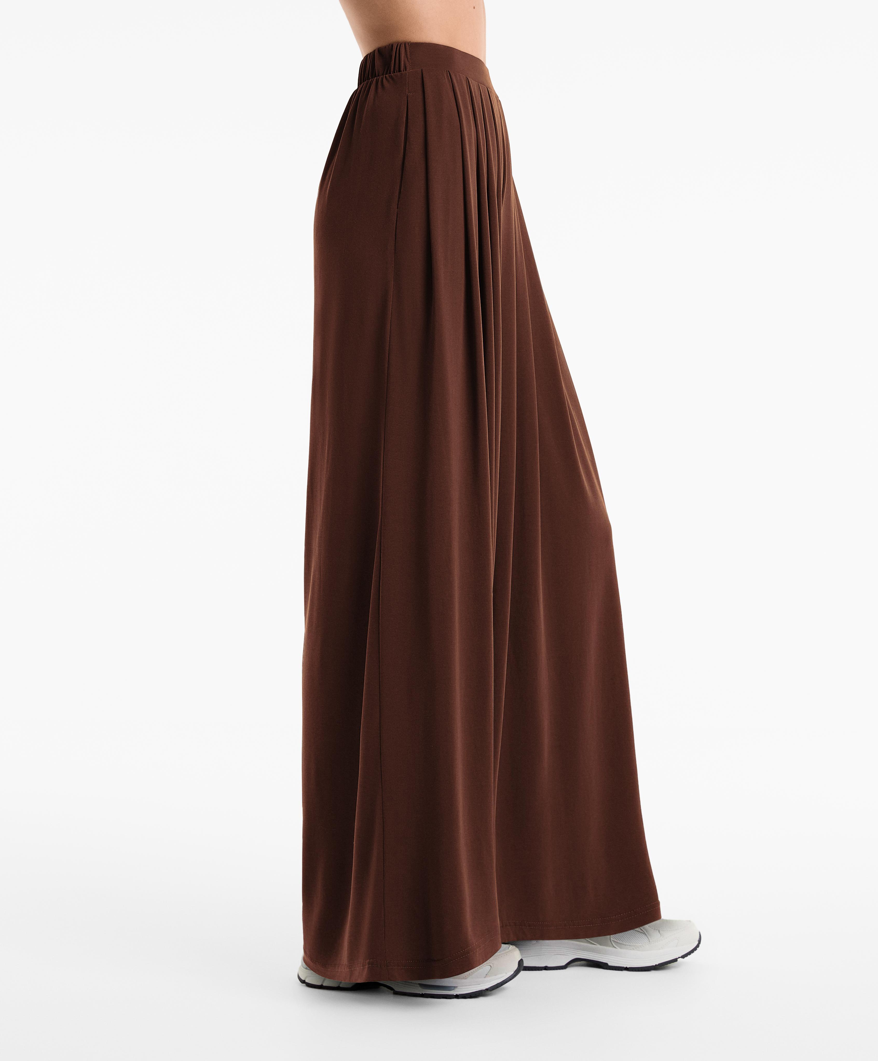 Extra wide modal blend trousers