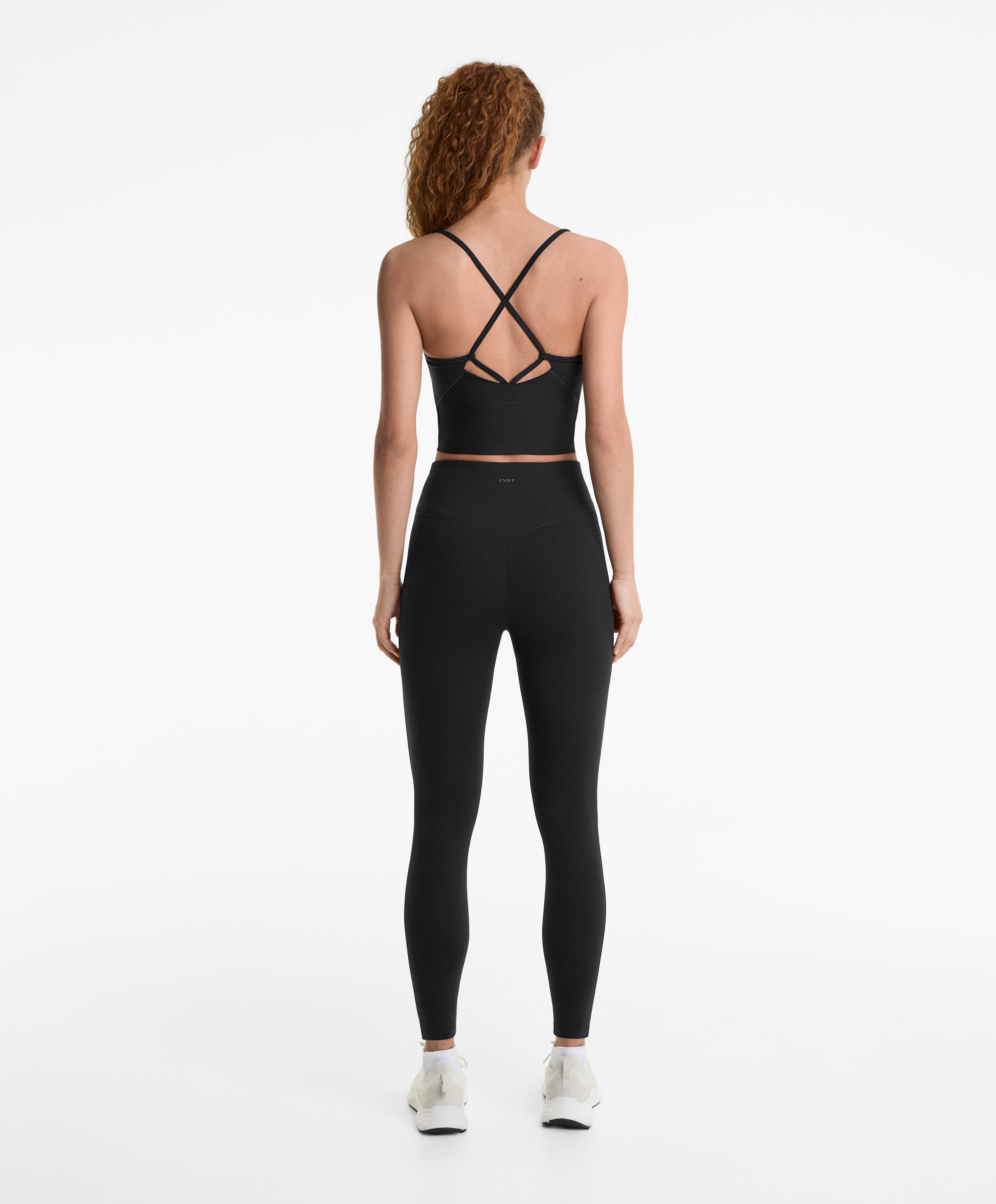 Black evermove high-rise total look
