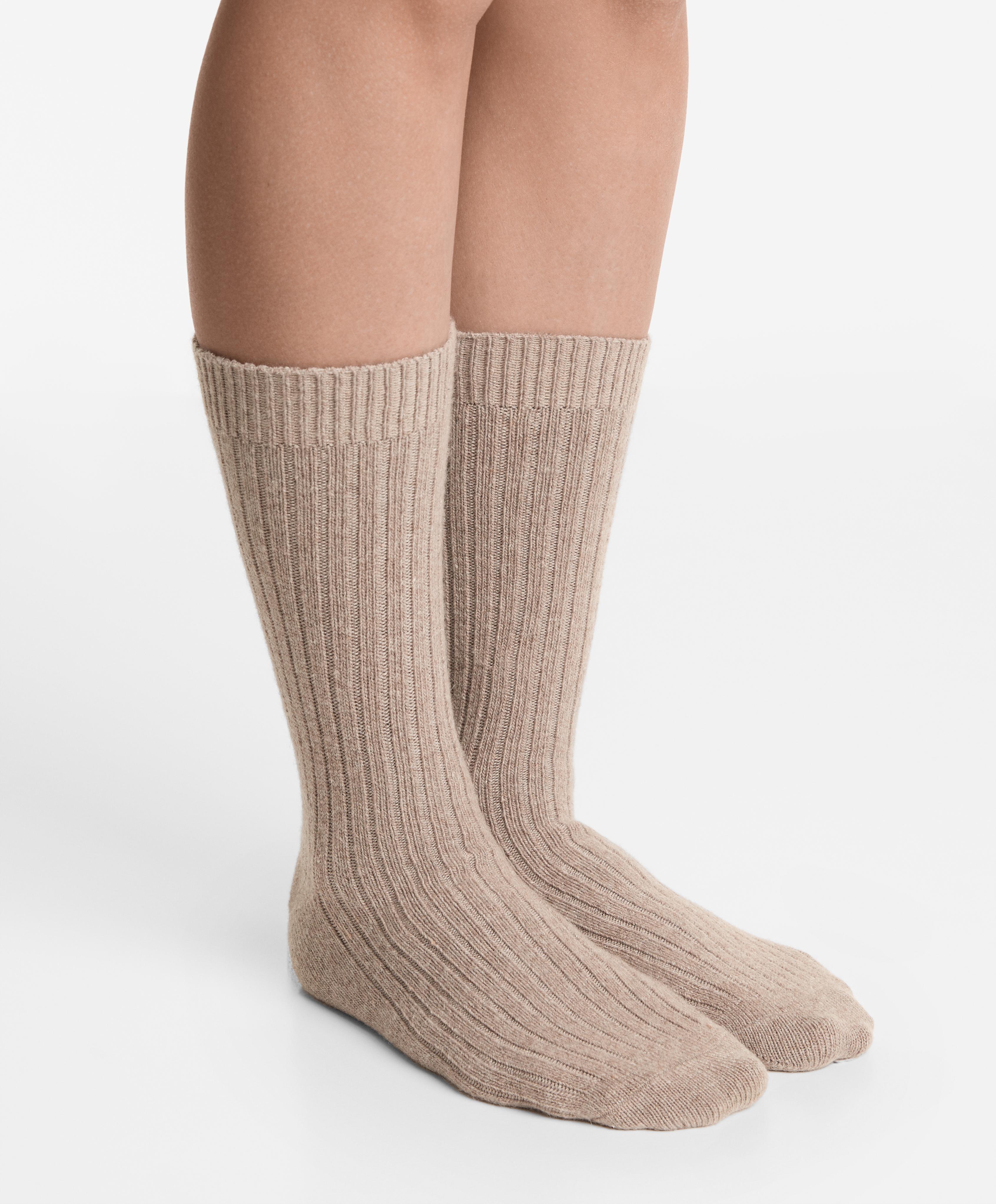 Classic socks 15% cashmere 10% wool
