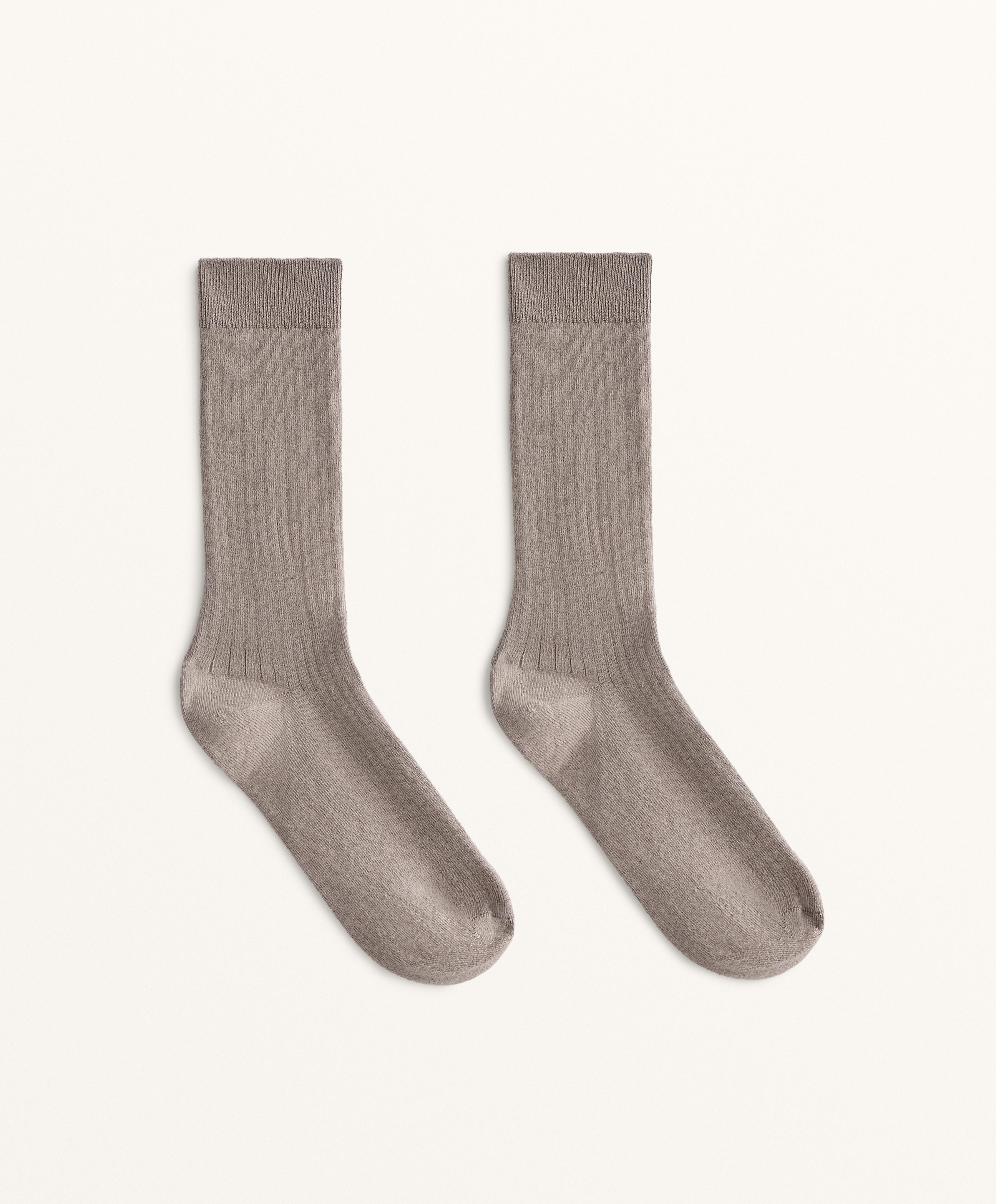 Modal blend classic socks with 13% cashmere