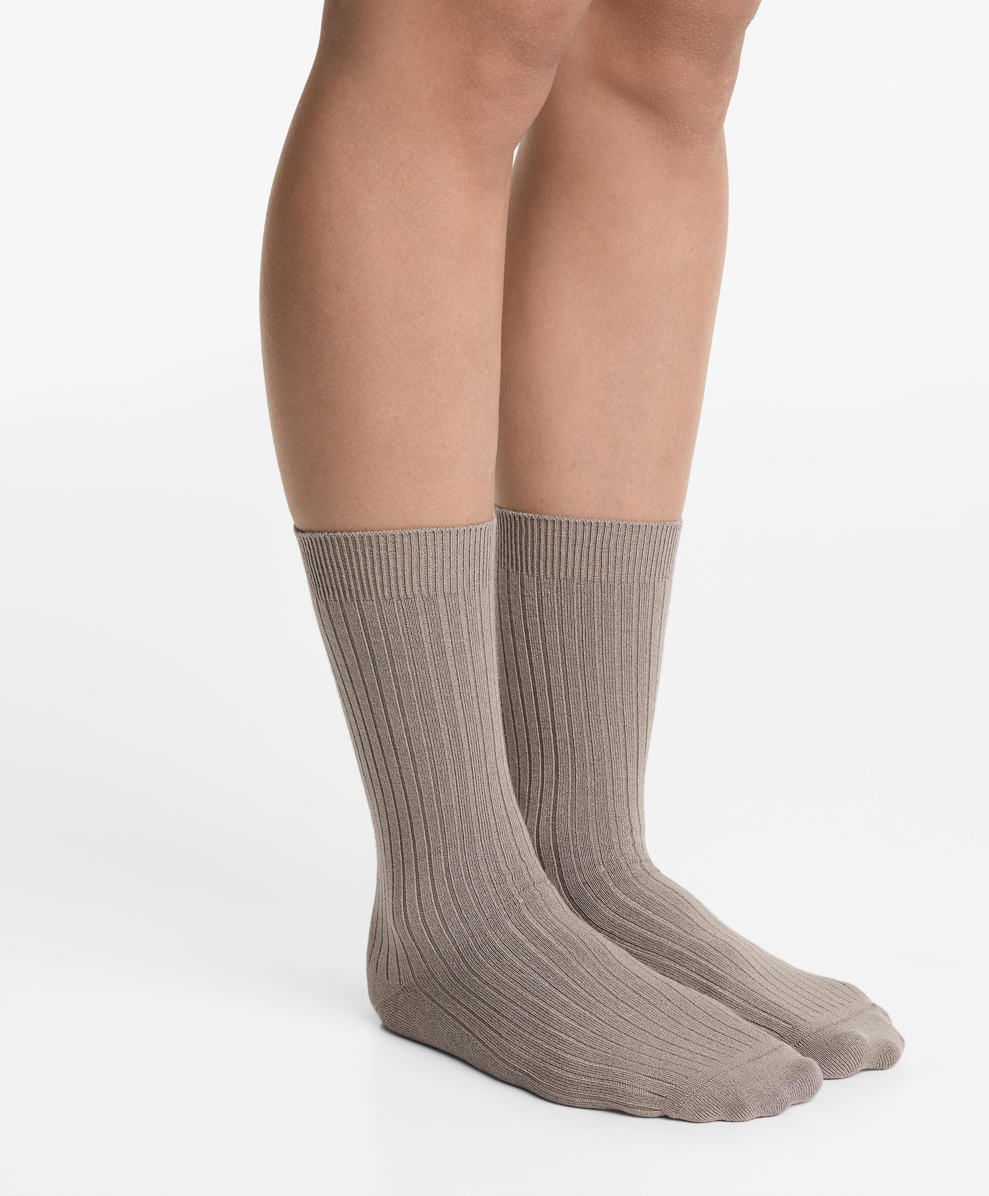 Modal blend classic socks with 13% cashmere