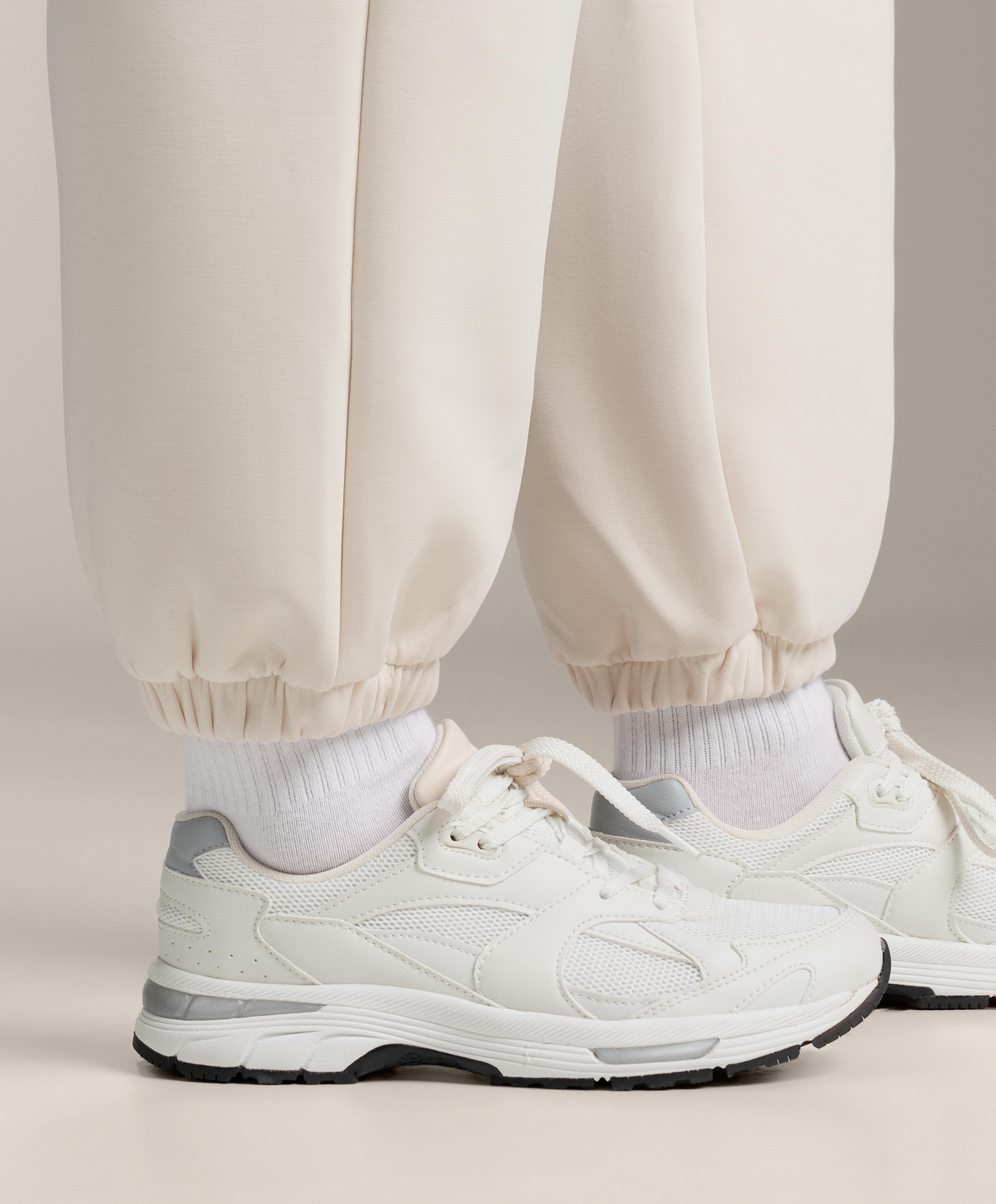 Brushed modal joggers