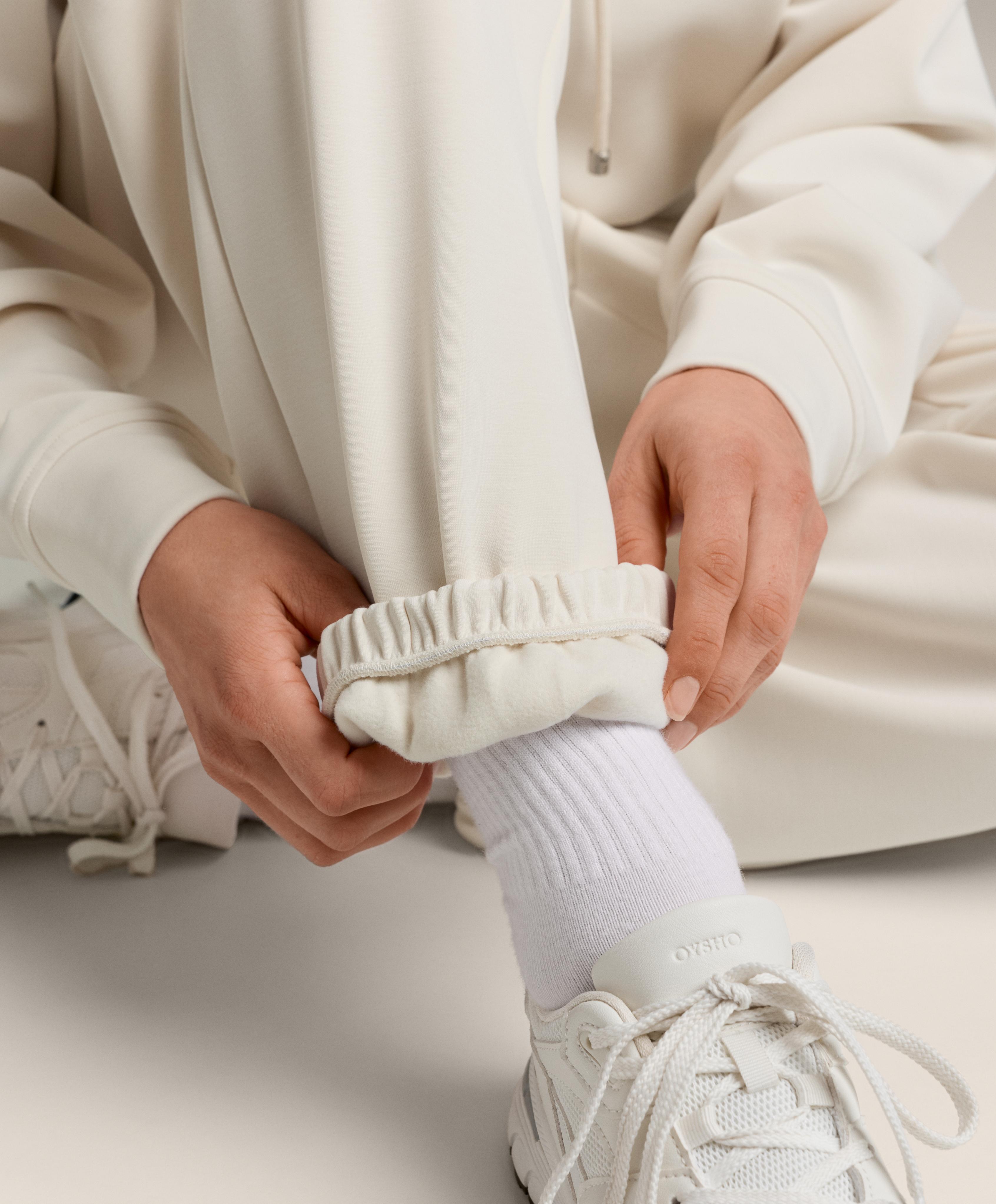 Brushed modal joggers
