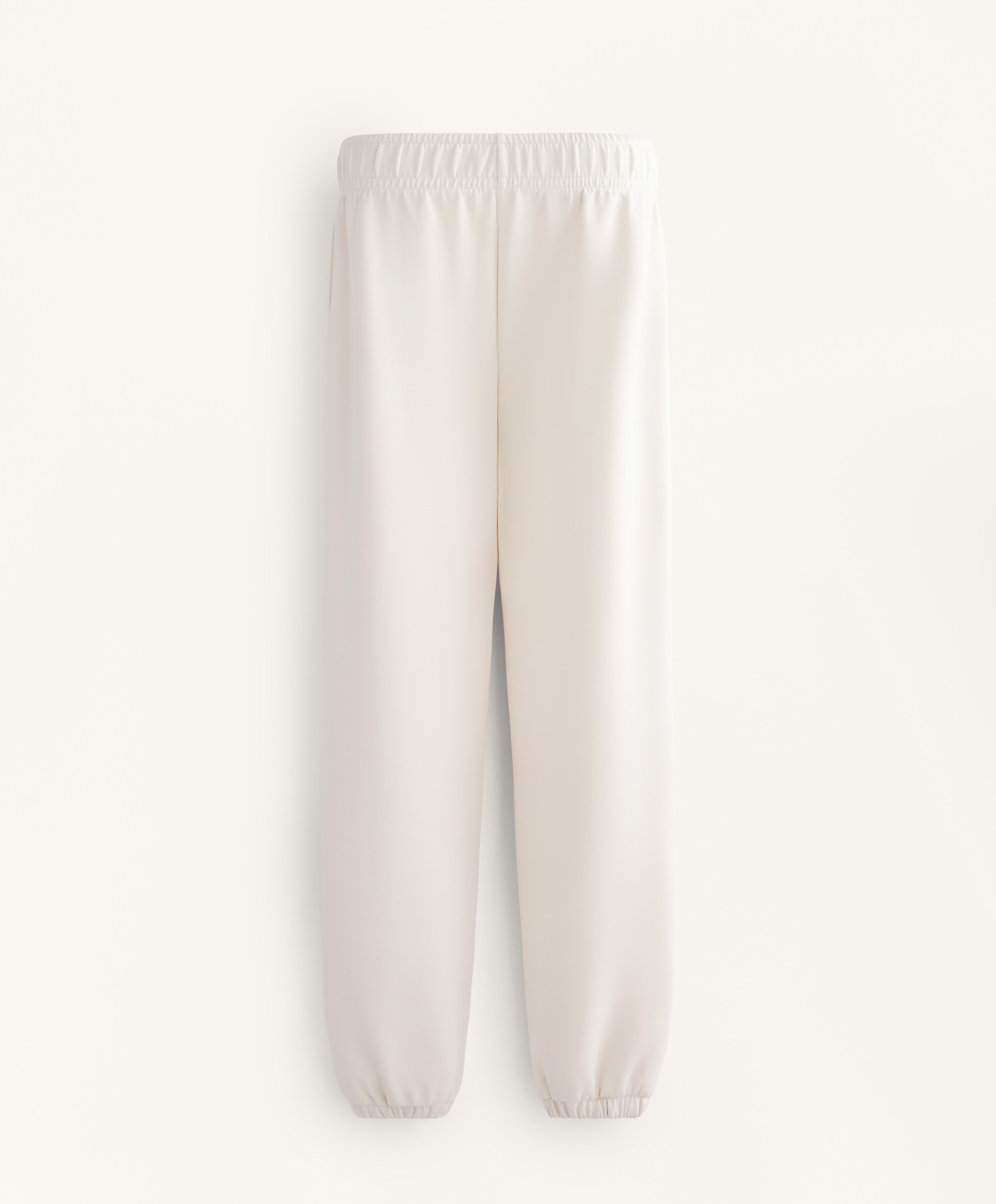 Brushed modal joggers