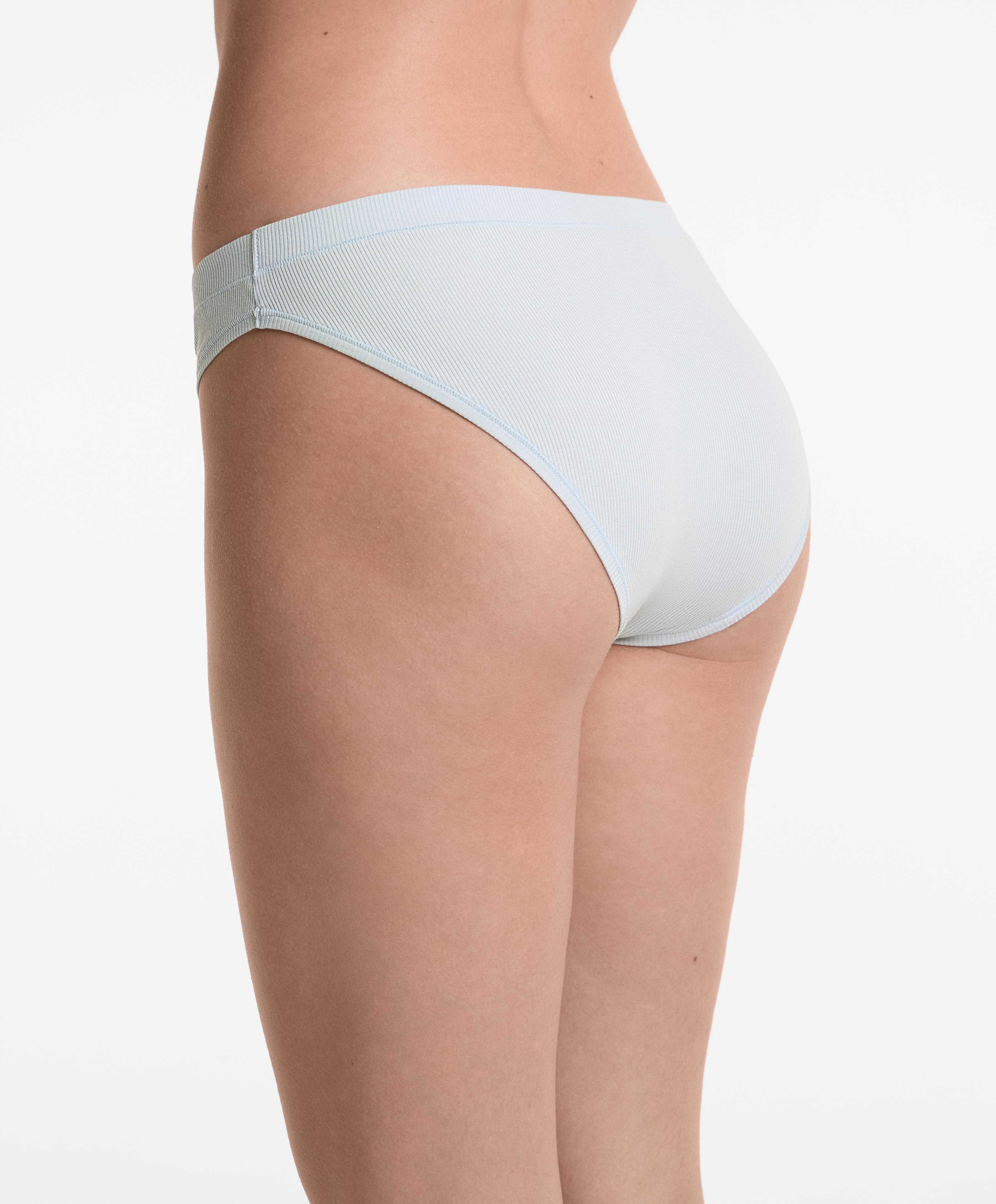 3 rib classic logo briefs